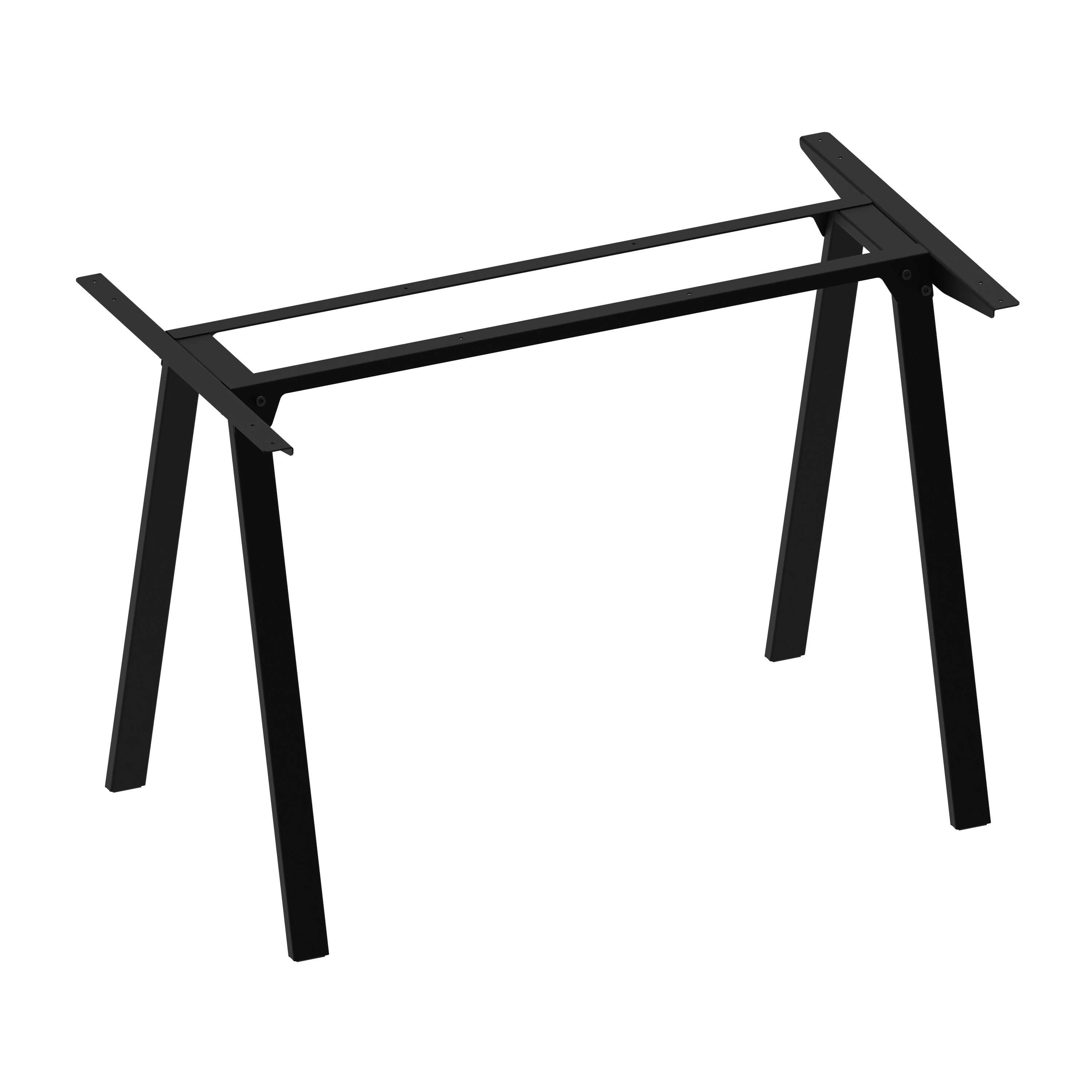 Podstawa biurka SR104 106 x 65 x 72.5 cm czarna matowa