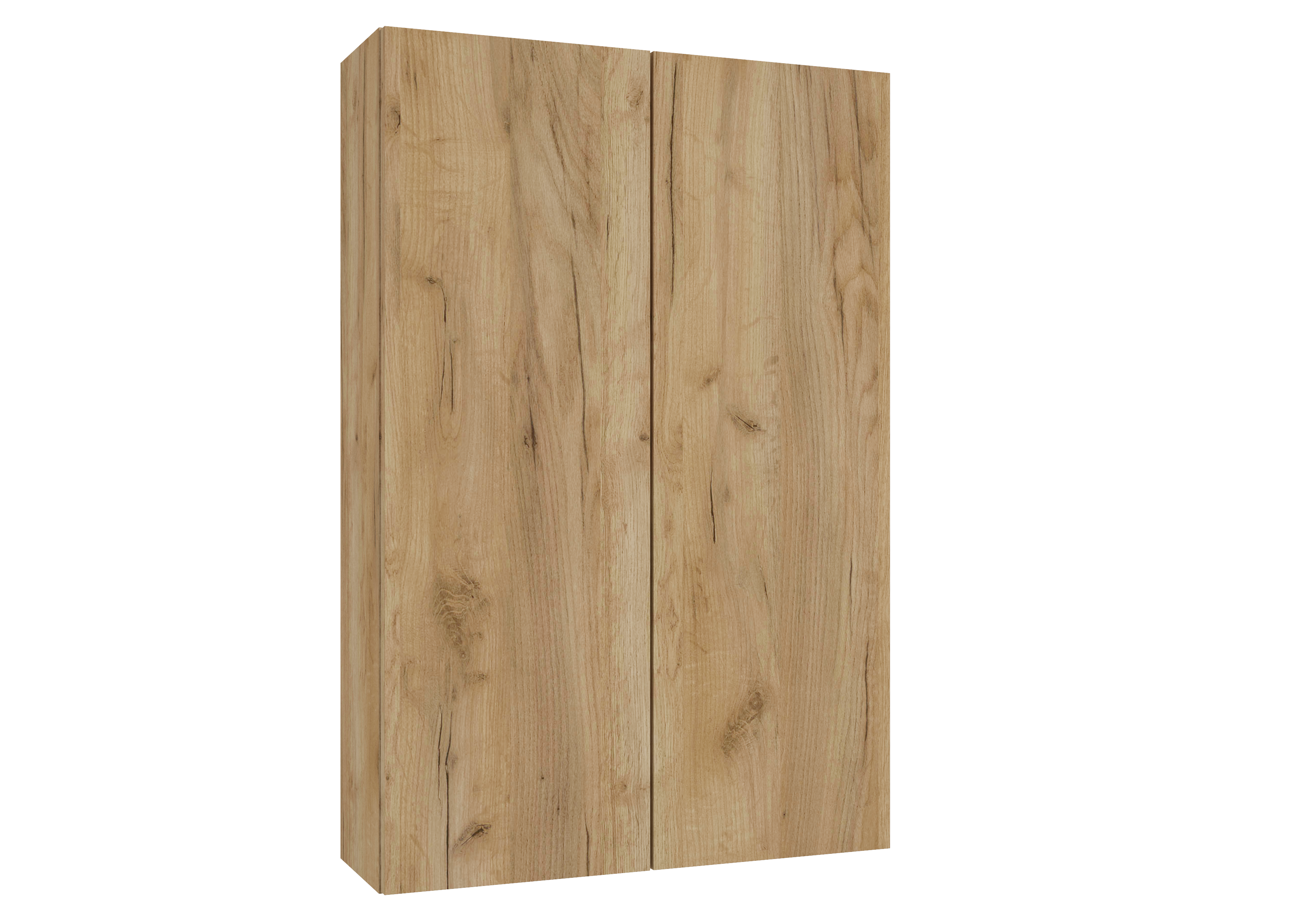 Szafka łazienkowa wisząca Duo 60x20x90 cm złoty dąb Defra