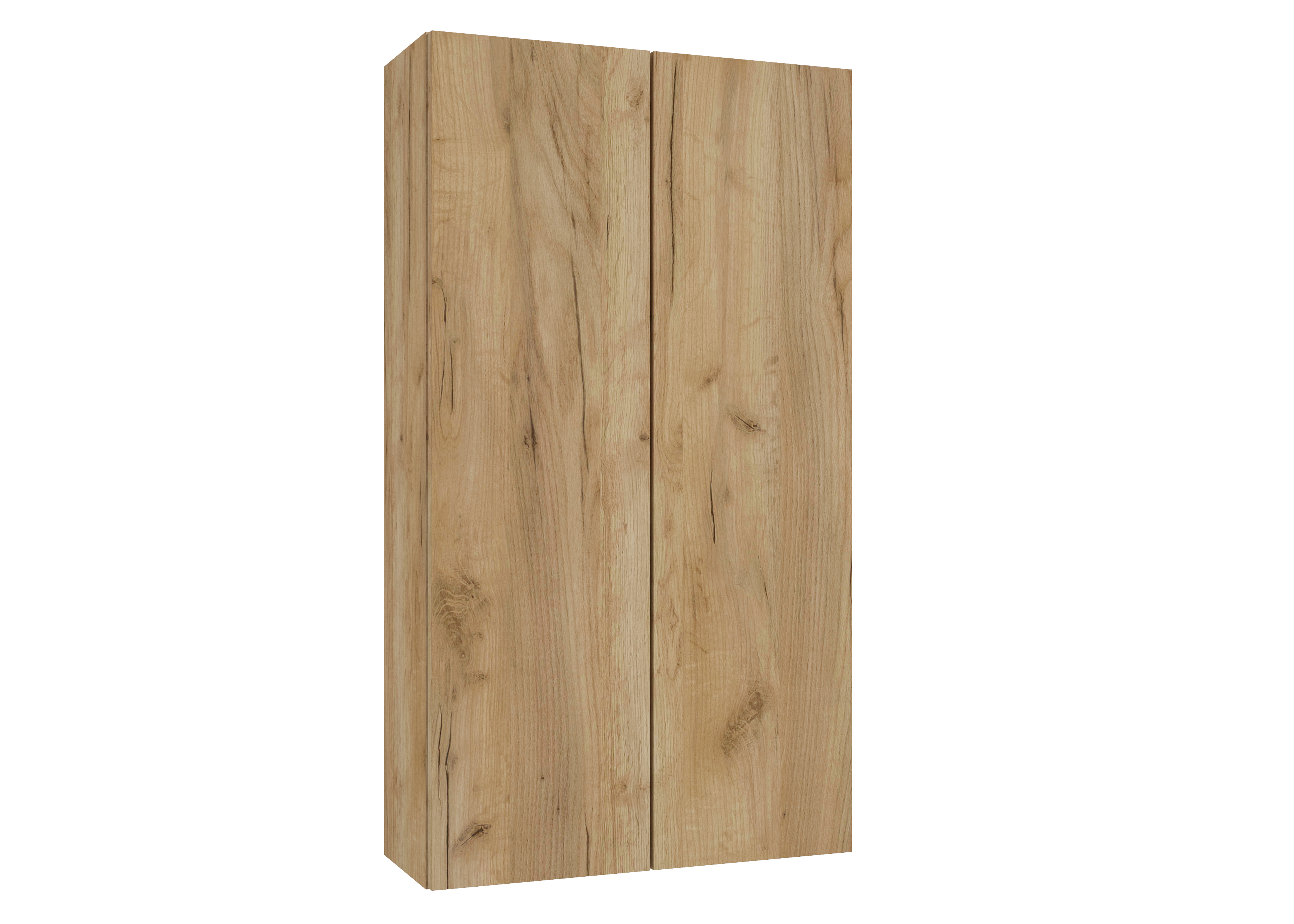 Szafka łazienkowa wisząca Duo 50x20x90 cm złoty dąb Defra