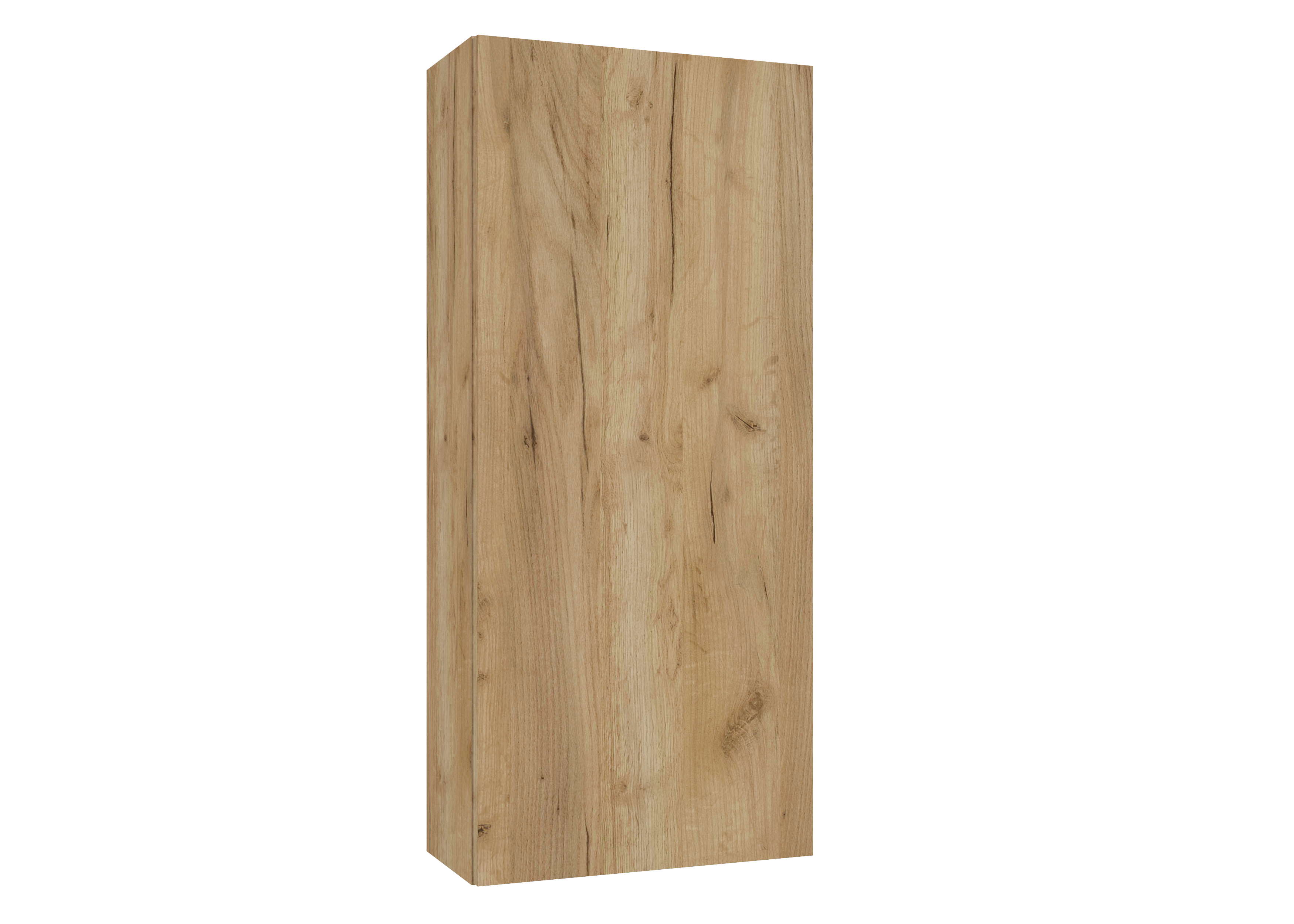 Szafka łazienkowa wisząca Duo 40x20x90 cm złoty dąb Defra