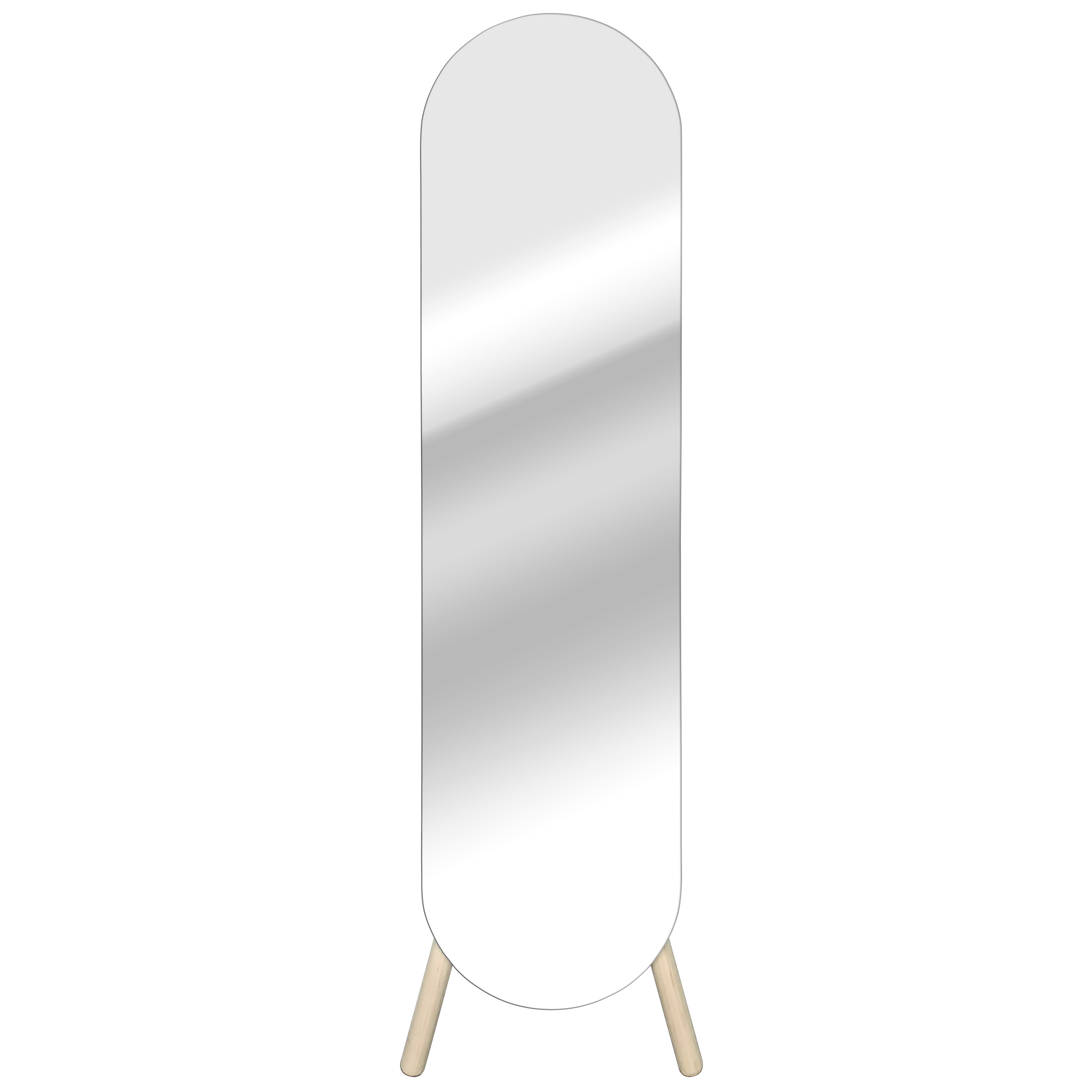 Lustro stojące Nordik Pysche 43 x 150 cm natural Inspire