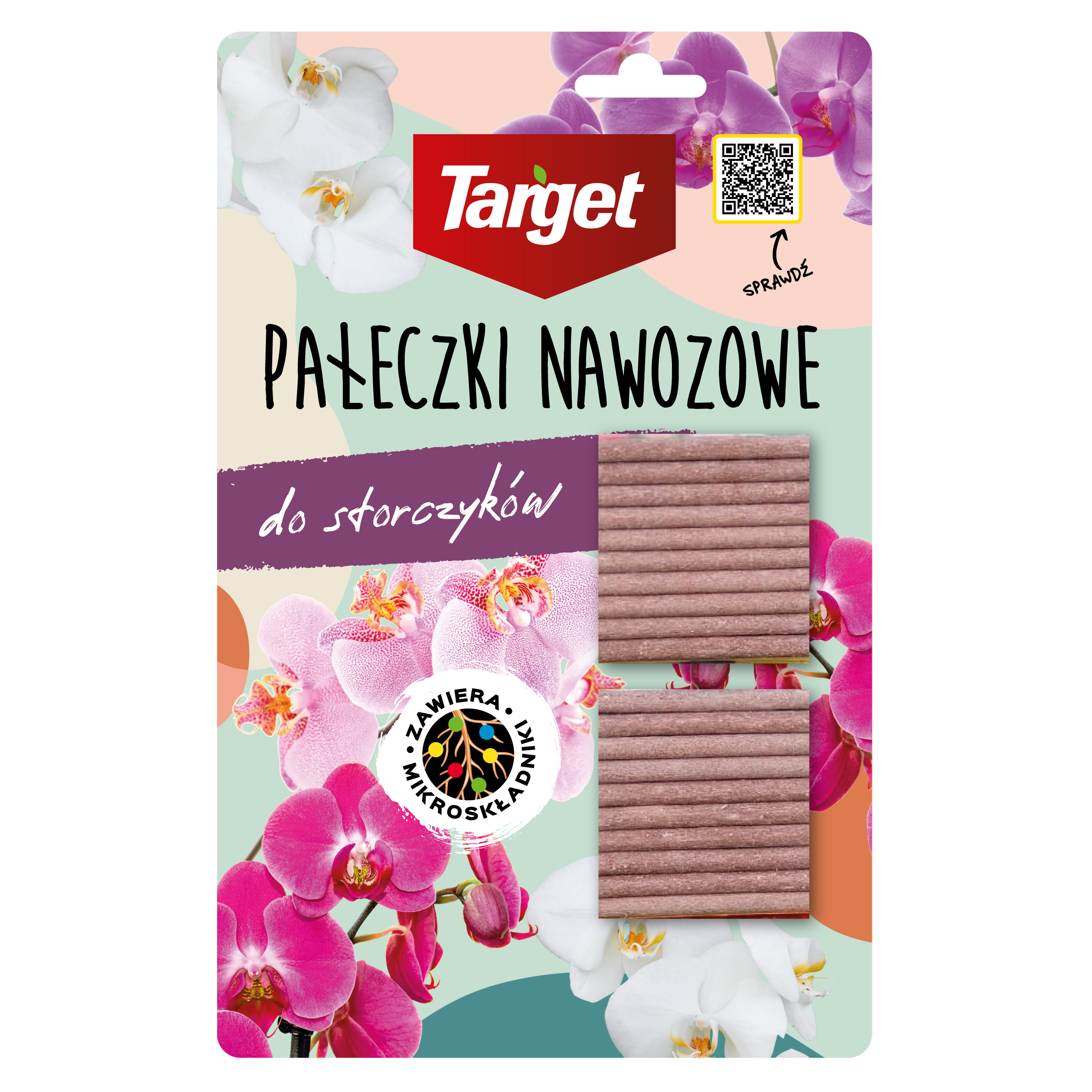 Nawóz do storczyków pałeczki 20szt. Target