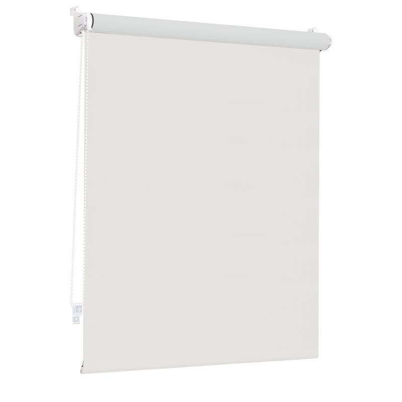 Roleta zaciemniająca Pluton White 91 x 140 cm biała