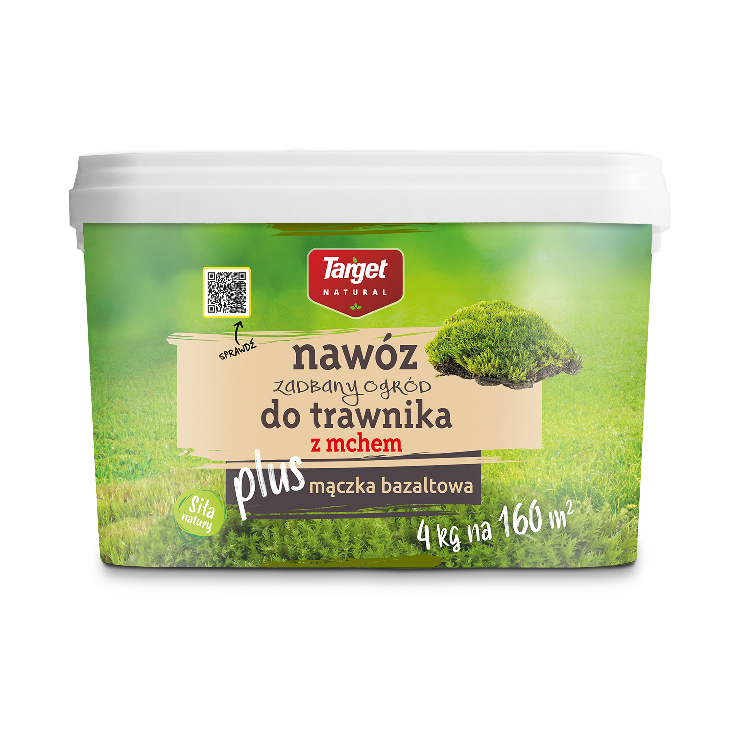Nawóz do trawnika z mchem 4kg Target