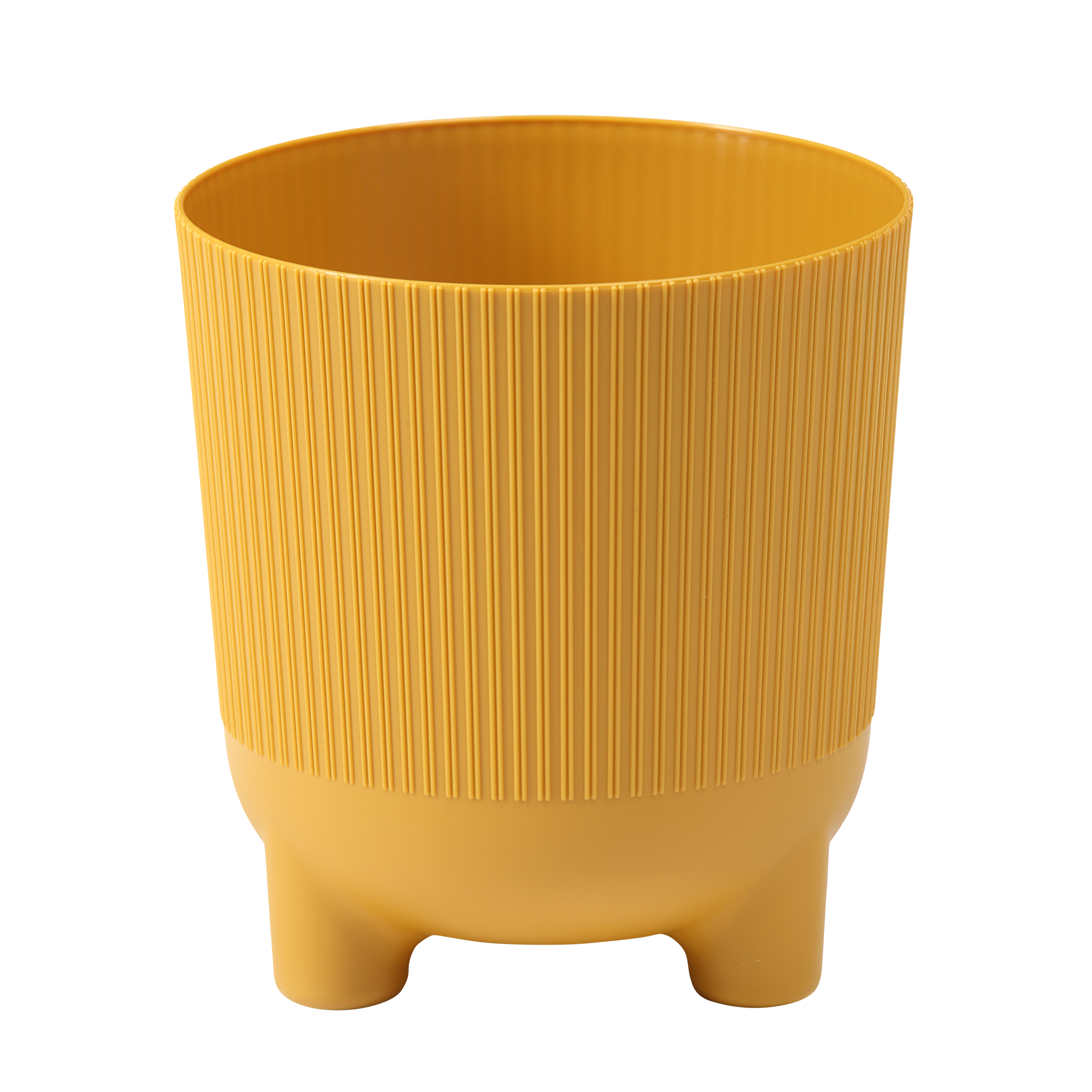 Osłonka doniczki Aria Jumper 18cm musztardowa Lamela