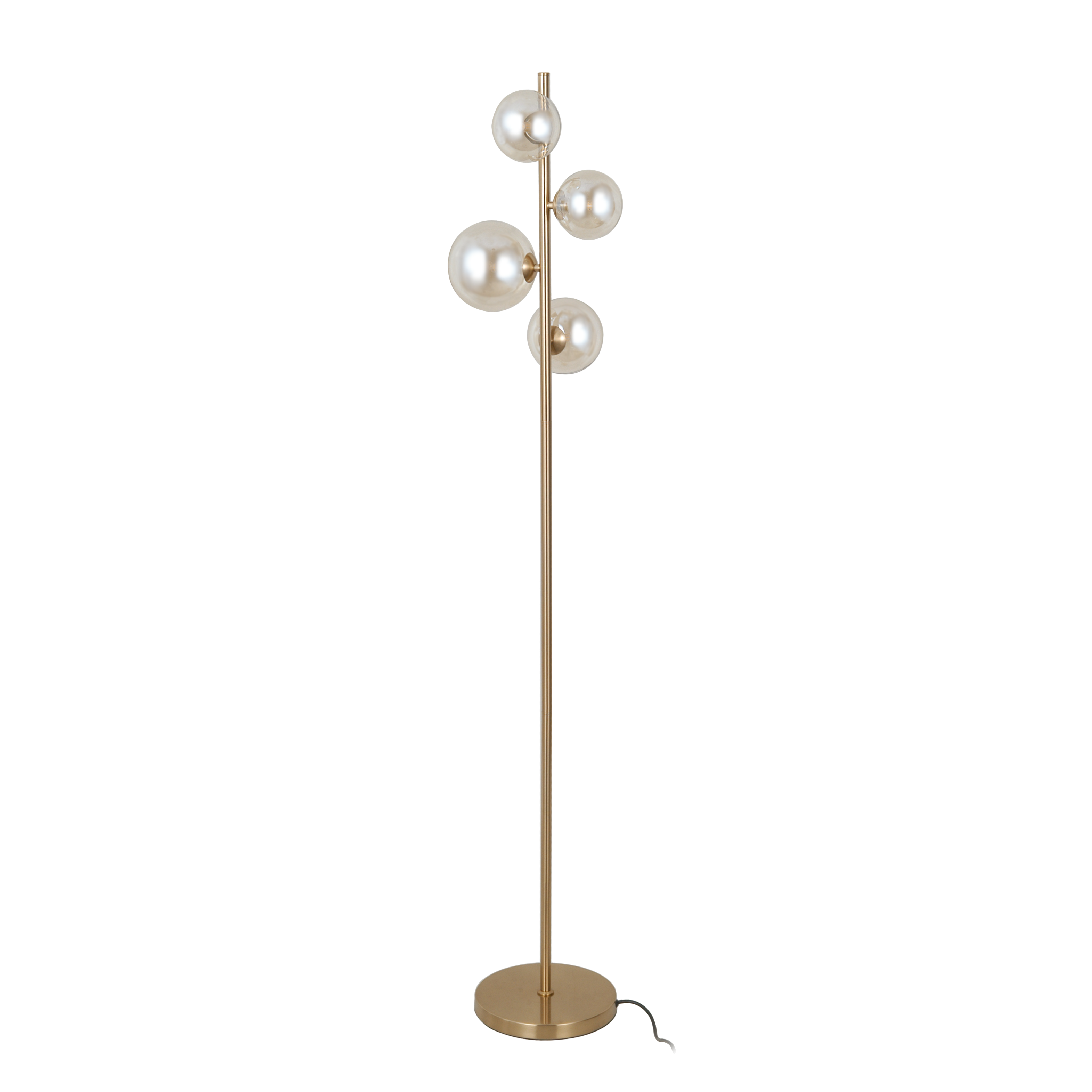 Lampa podłogowa Canello bursztyn 4 x G9 Italux