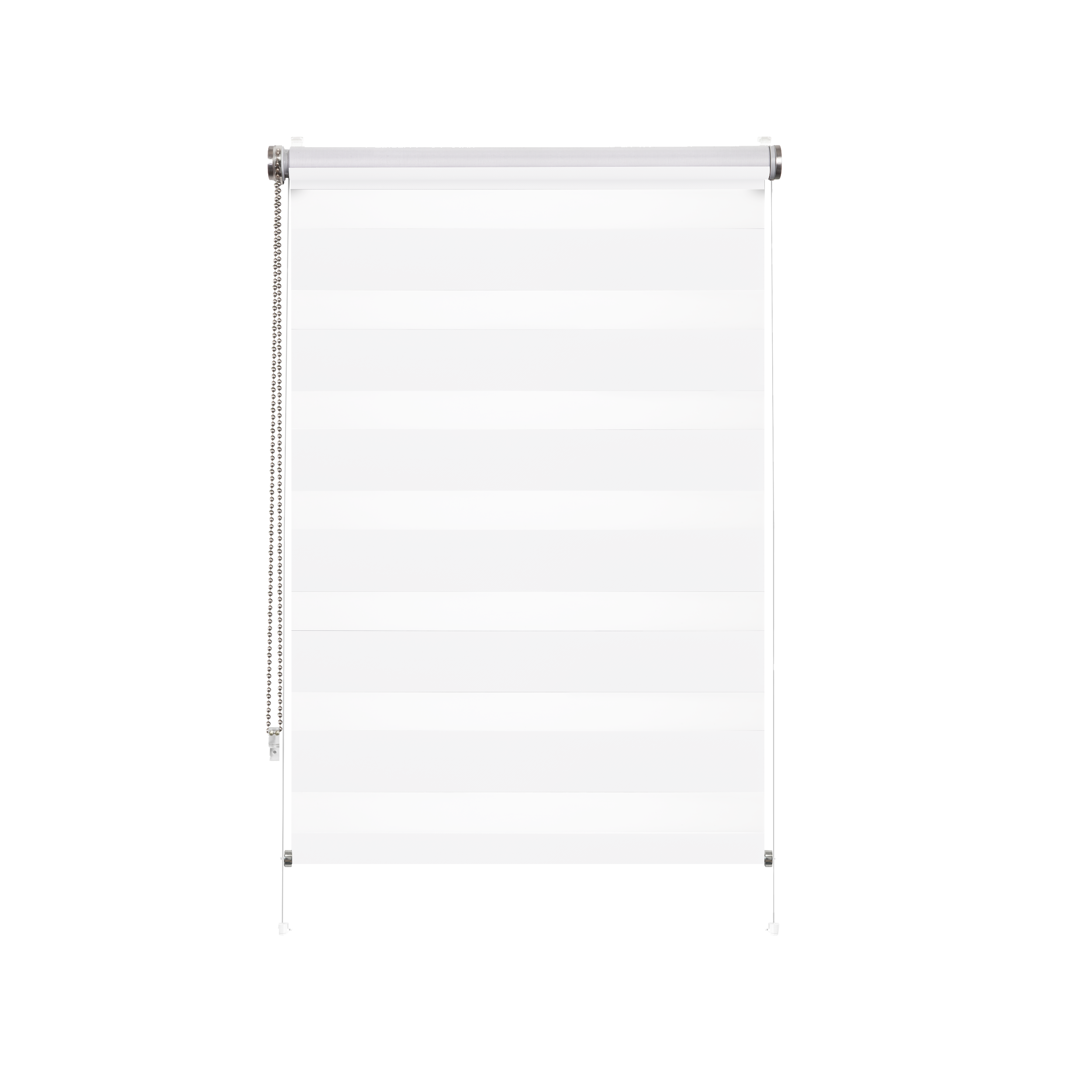 Roleta dzień noc Varuna White biała 56 x 160 cm Inspire