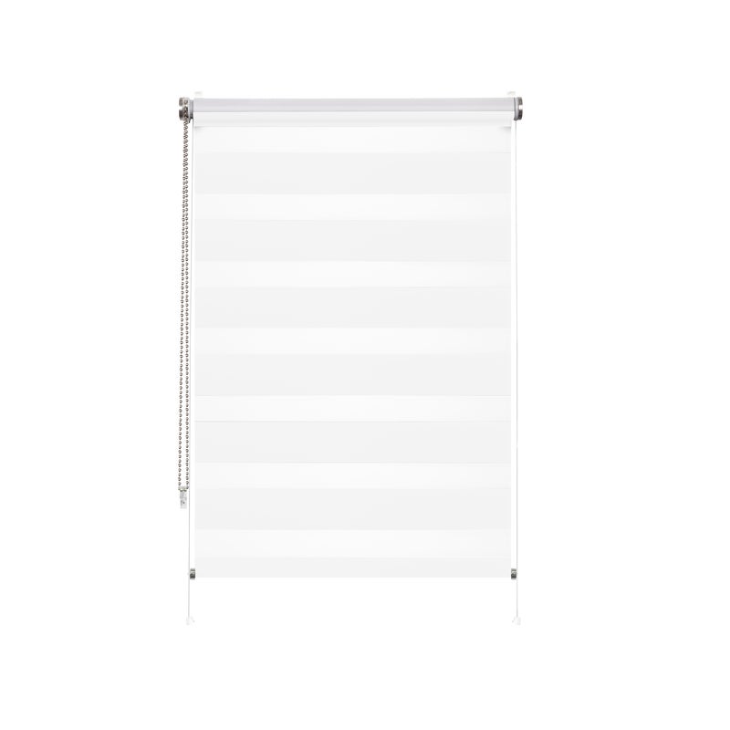 Roleta dzień noc Varuna White biała 56 x 160 cm Inspire