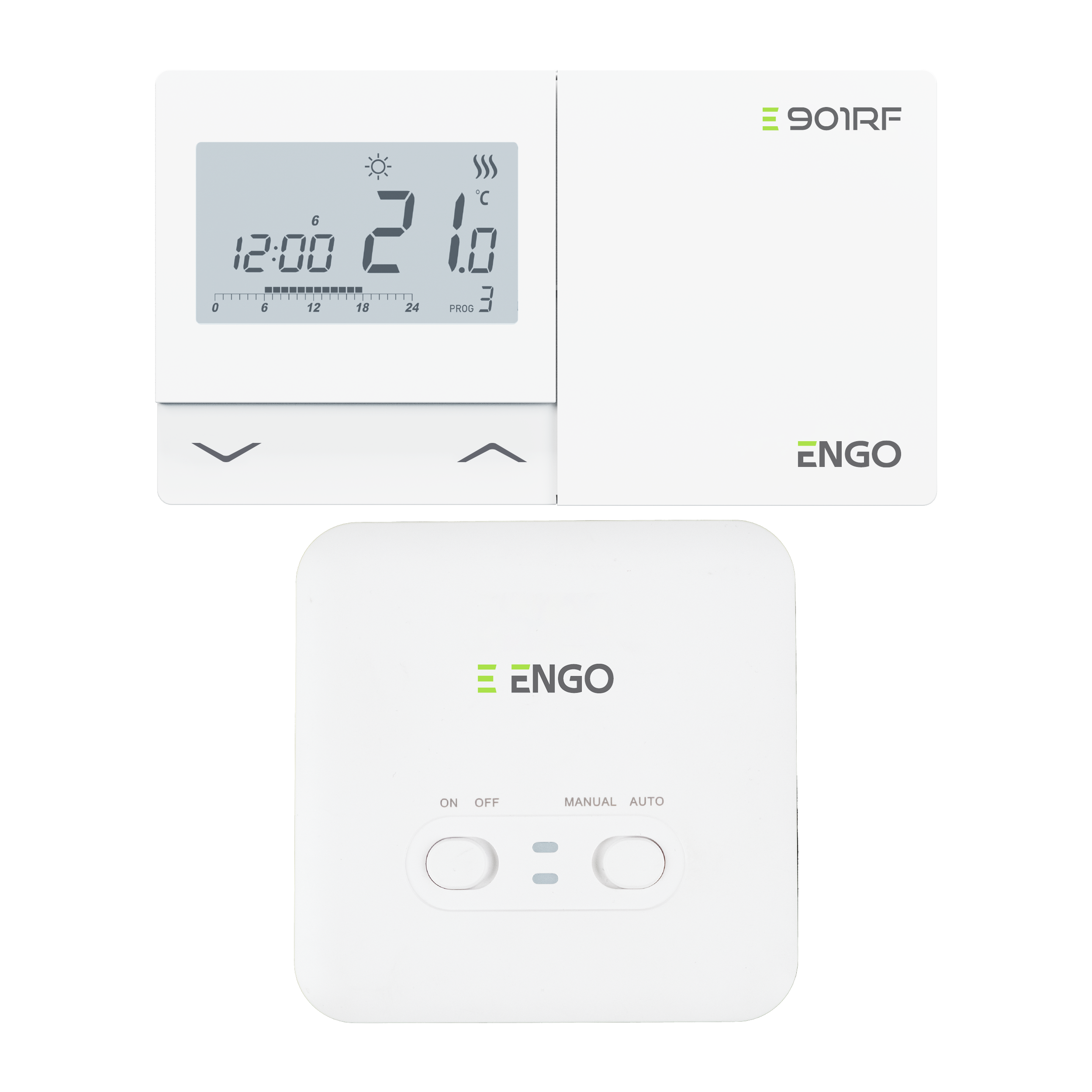 Bezprzewodowy, elektroniczny regulator temperatury-tygodniowy E901RF ENGO