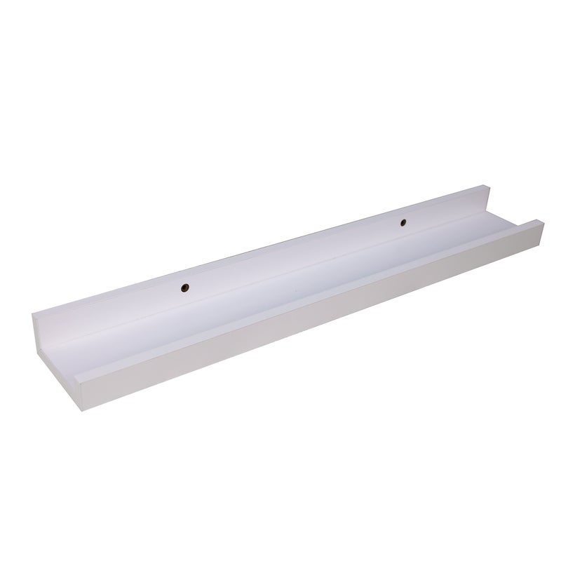 Półka ścienna profil U 60x10 cm biała Spaceo