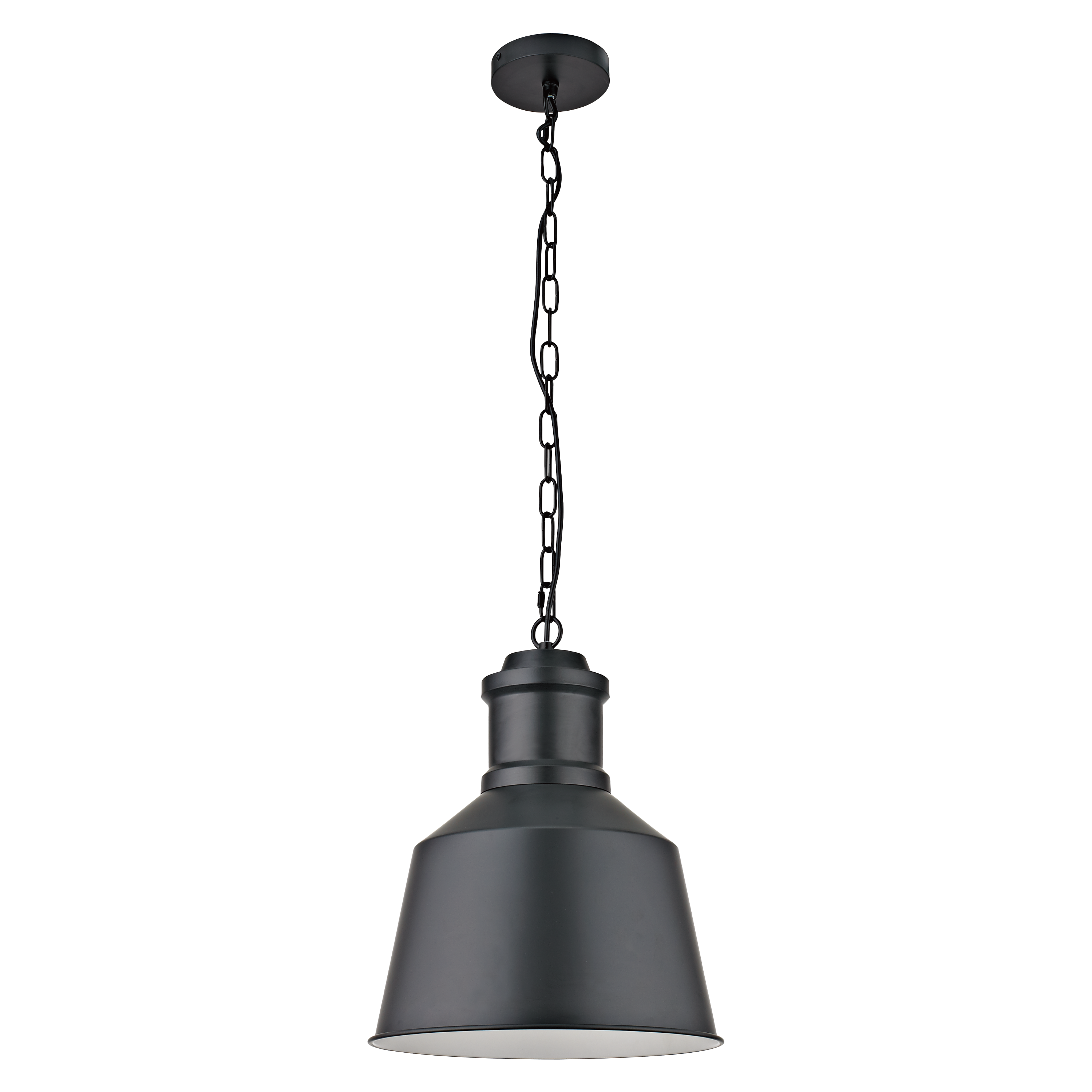 Lampa wisząca Ezio czarna E27 Inspire