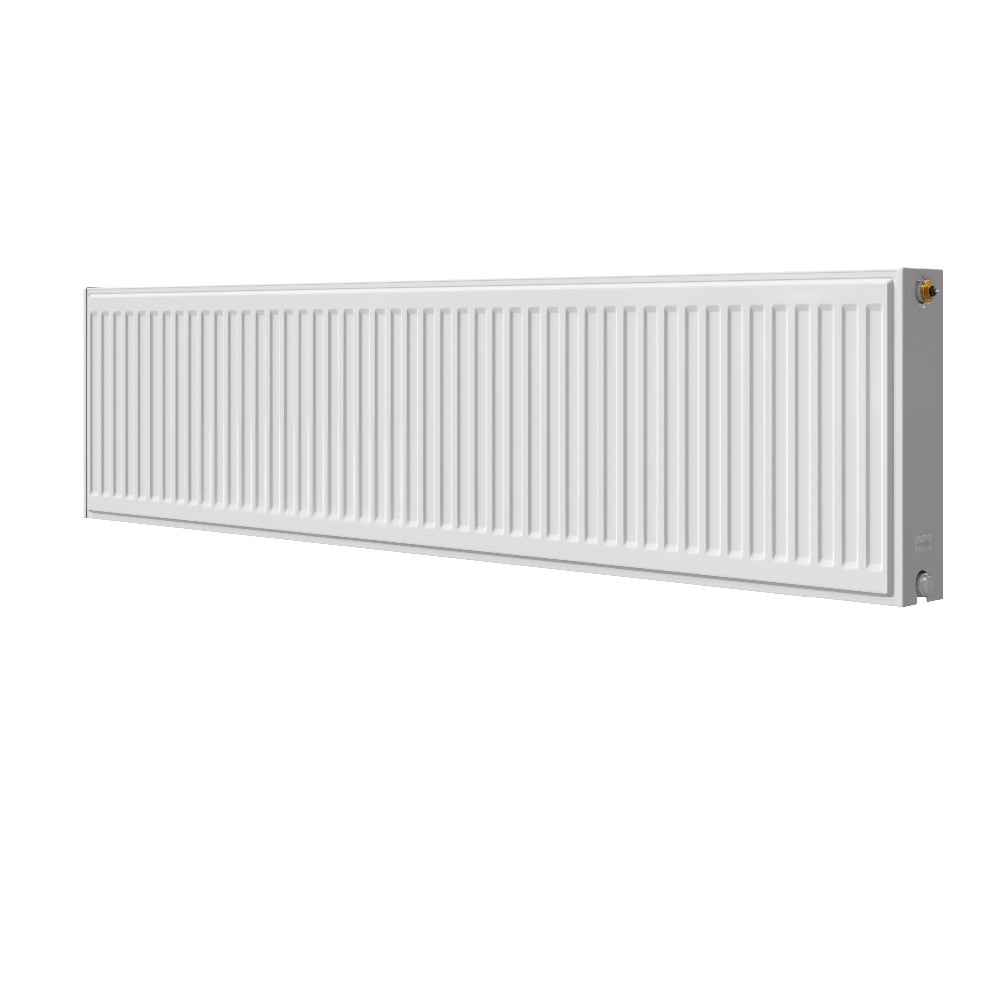 Grzejnik stalowy CVM22 40x160 cm 1954W Biały D EQAUTION