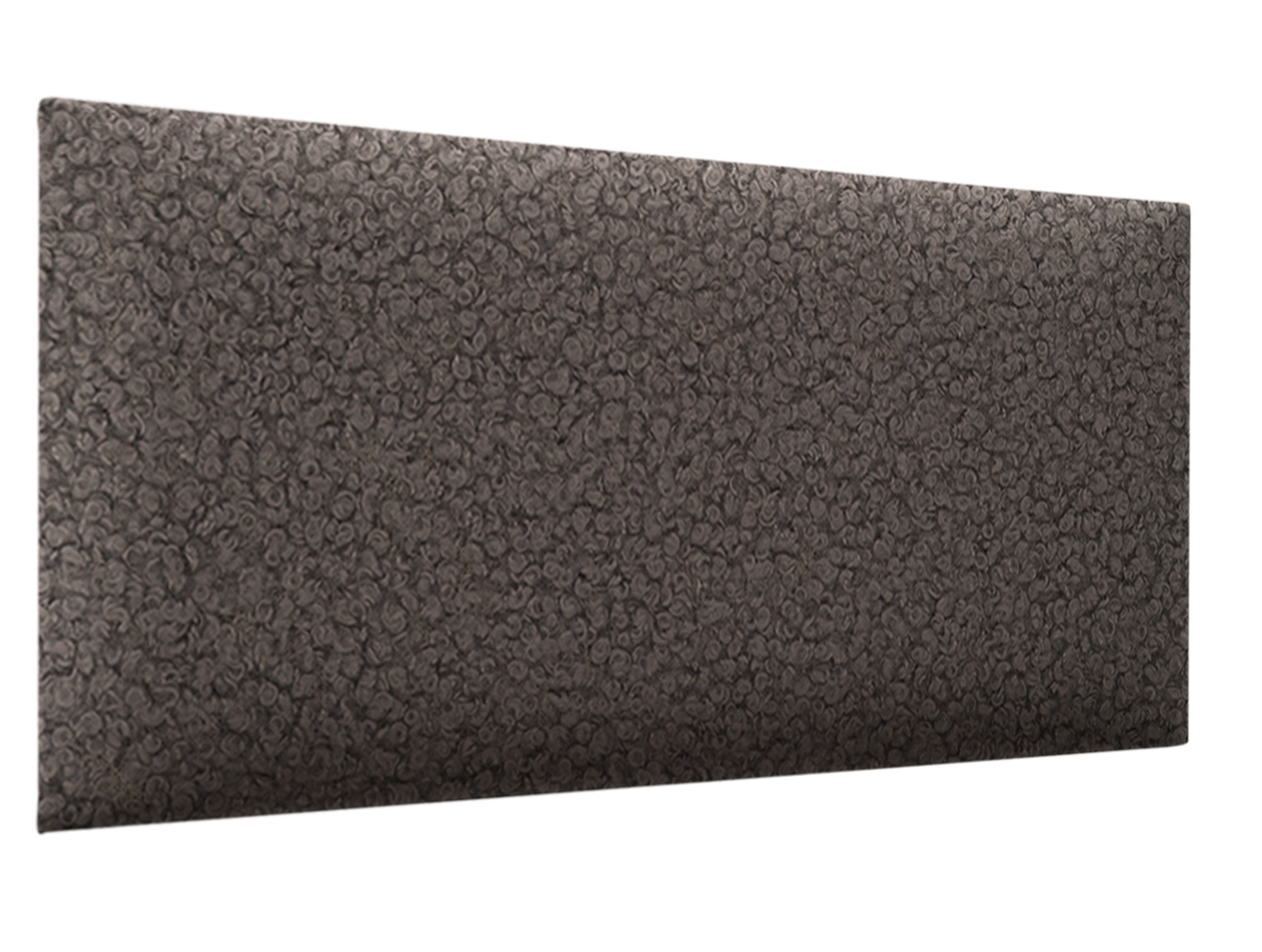 Panele ścienne tapicerowane prostokąt 90x30 cm Szary N&N 92