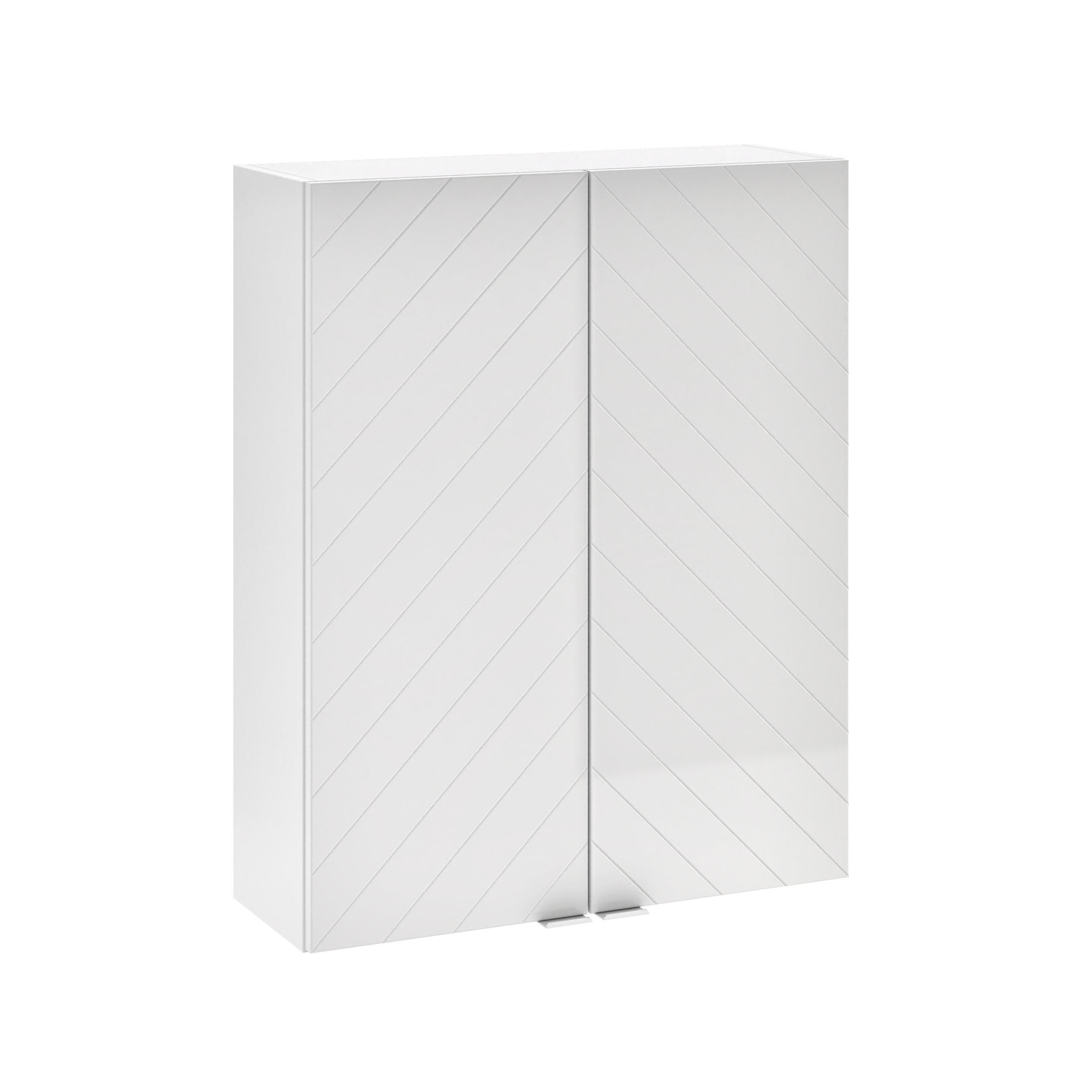 Szafka łazienkowa wisząca Vixana 60x21.6x74.7 cm biała Mirano