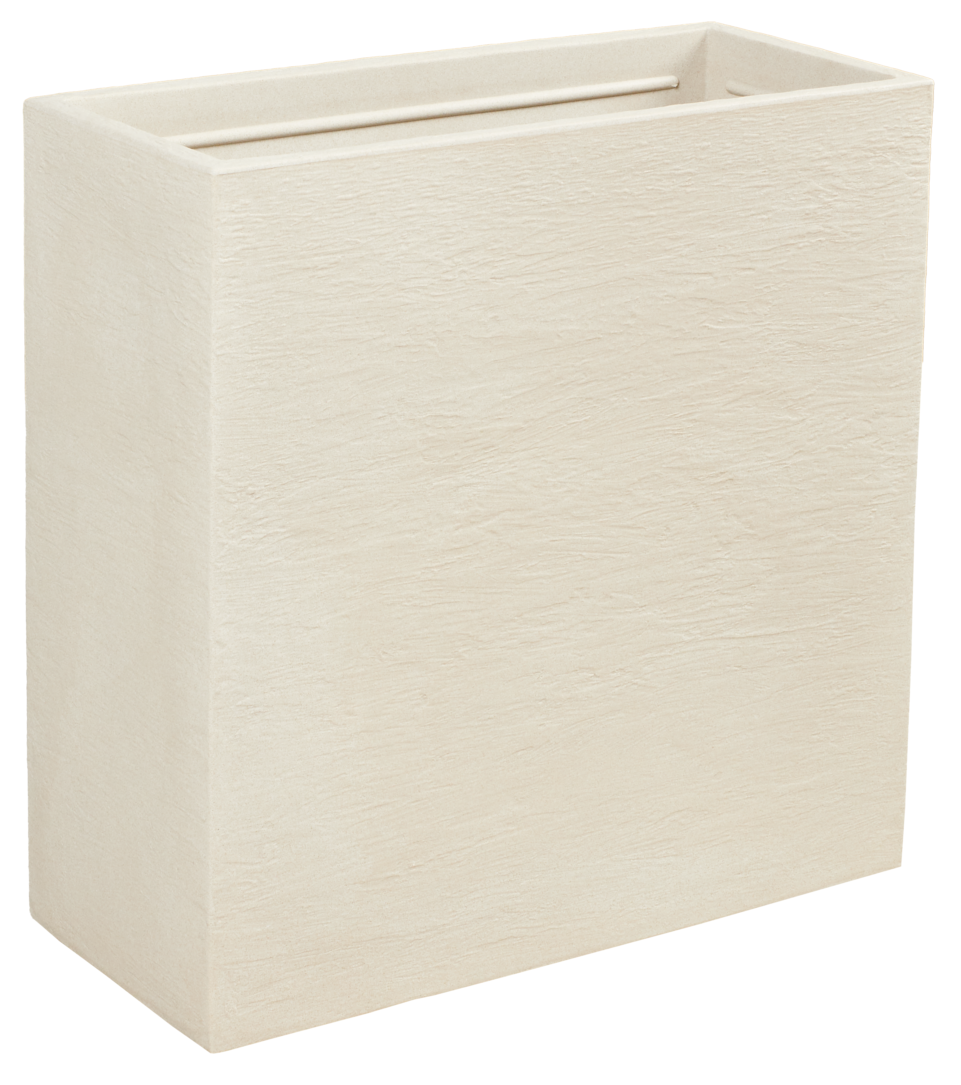 Donica wysoka Kubus Trenner 60x26 cm piaskowa Vog
