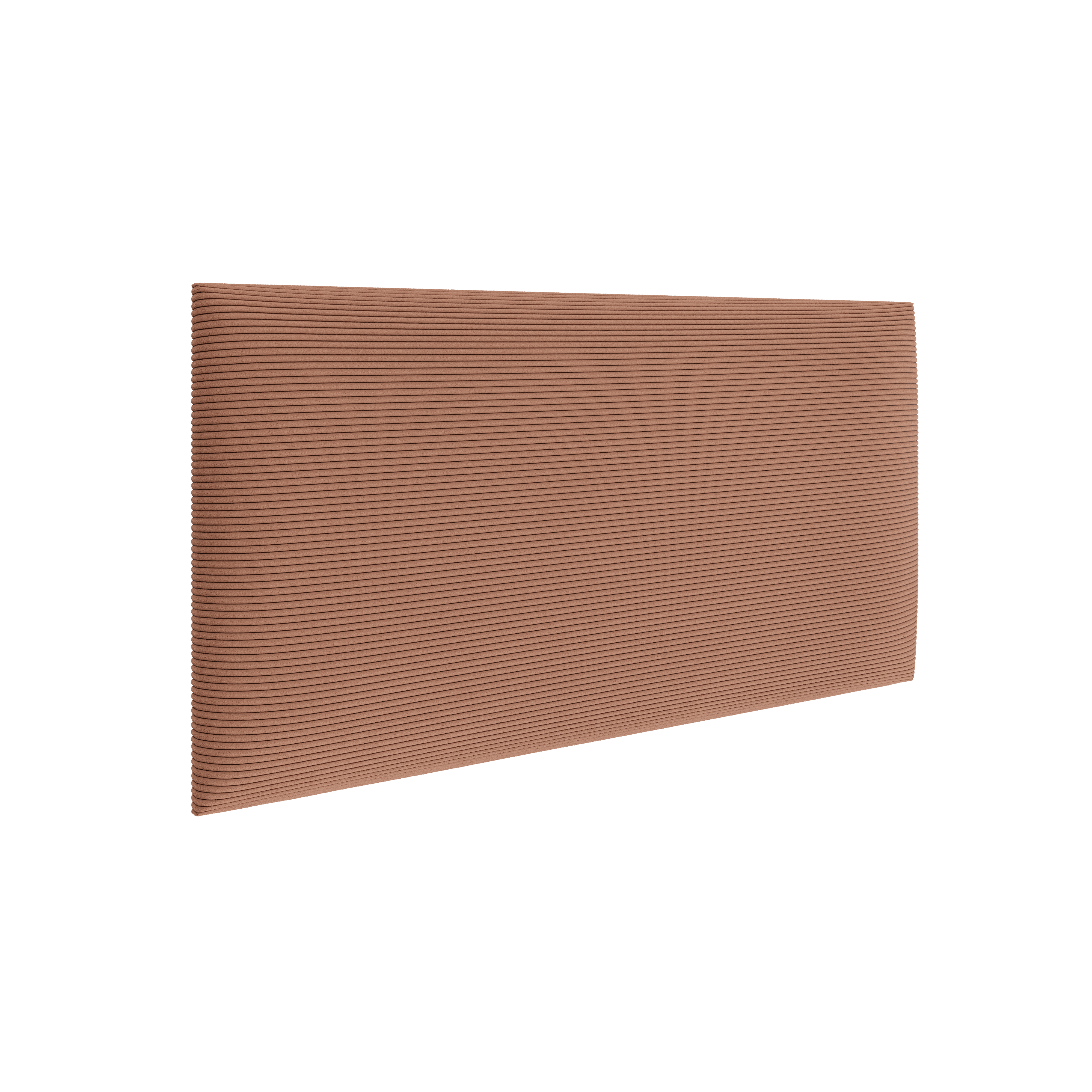 Panel tapicerowany prostokątny 60x30 cm Cordia różowy