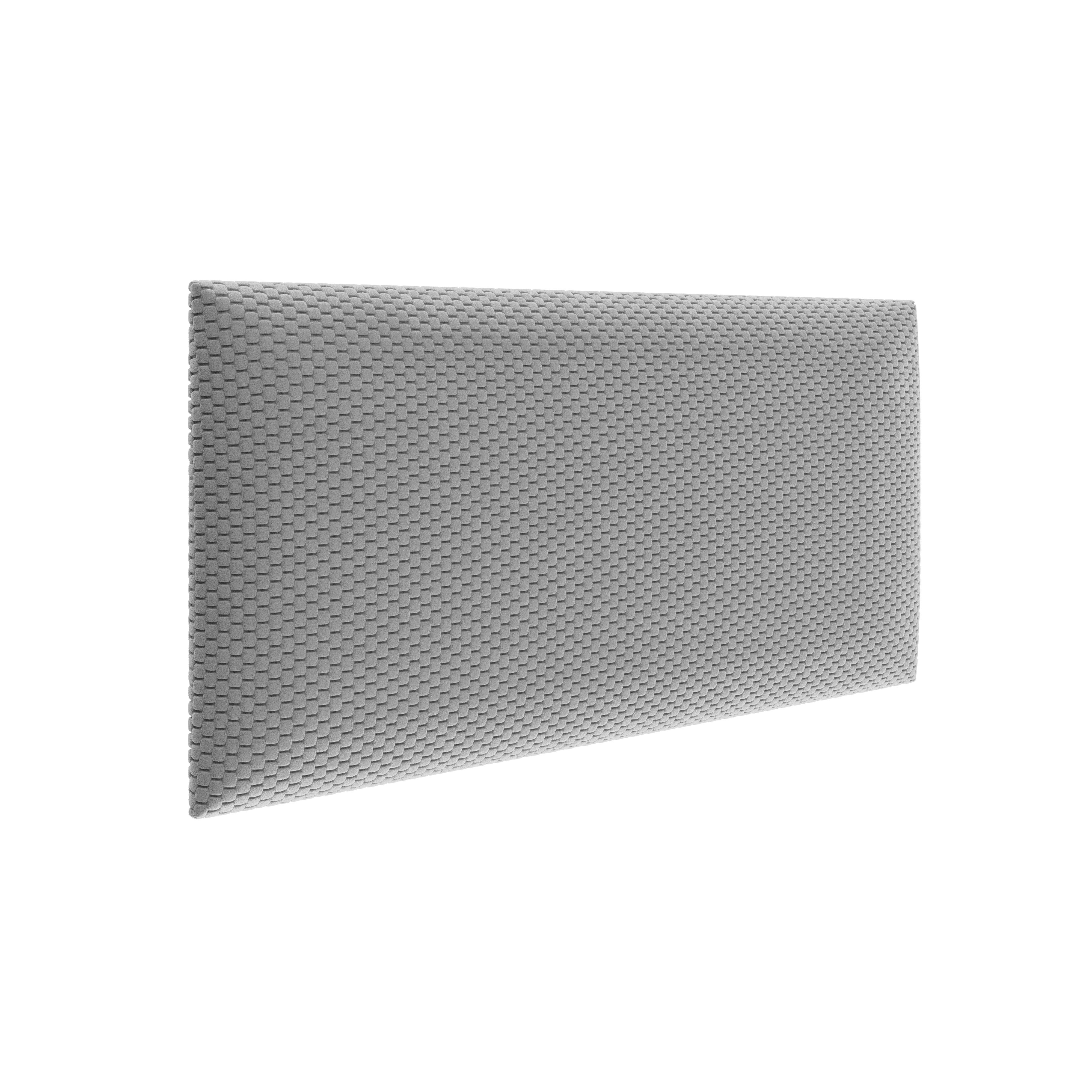 Panel tapicerowany prostokątny 60x30 cm Frotti szary