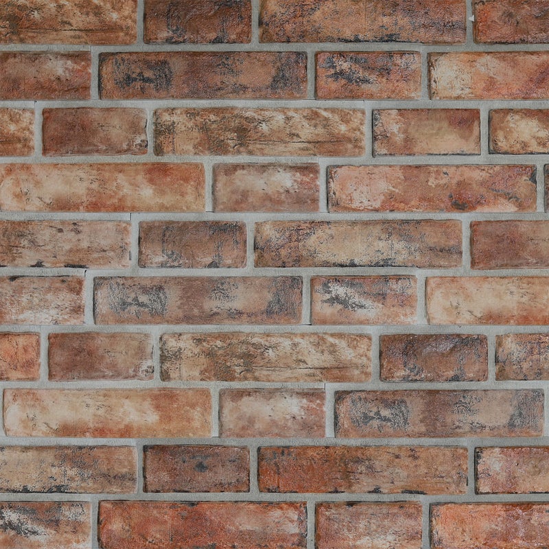 Kamień betony elewacyjny dekoracyjny Avella czerwony 0.44 m2 Max-Stone