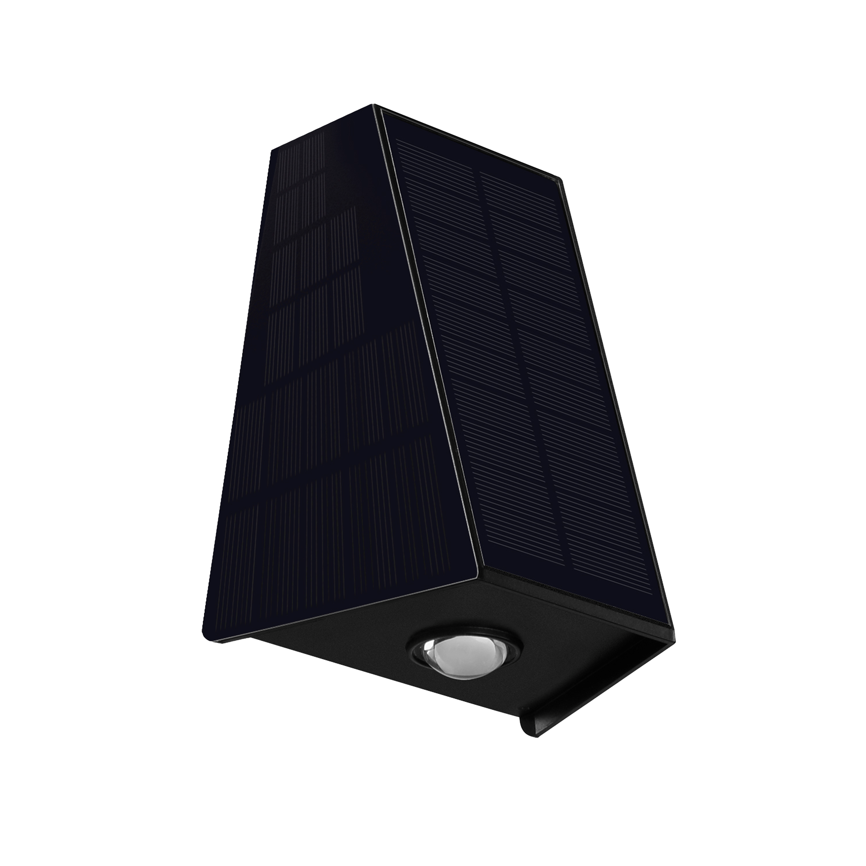 Kinkiet solarny Balboa czarny IP54 LED Inspire