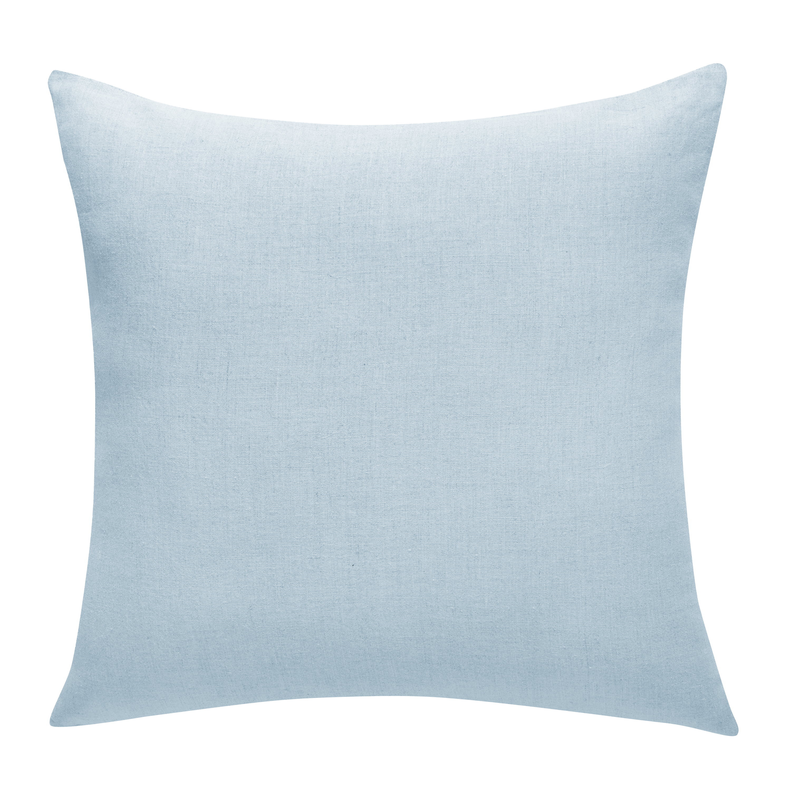 Poszewka na poduszkę lniana Danae Celadon jasnoniebieska 60 x 60 cm Inspire