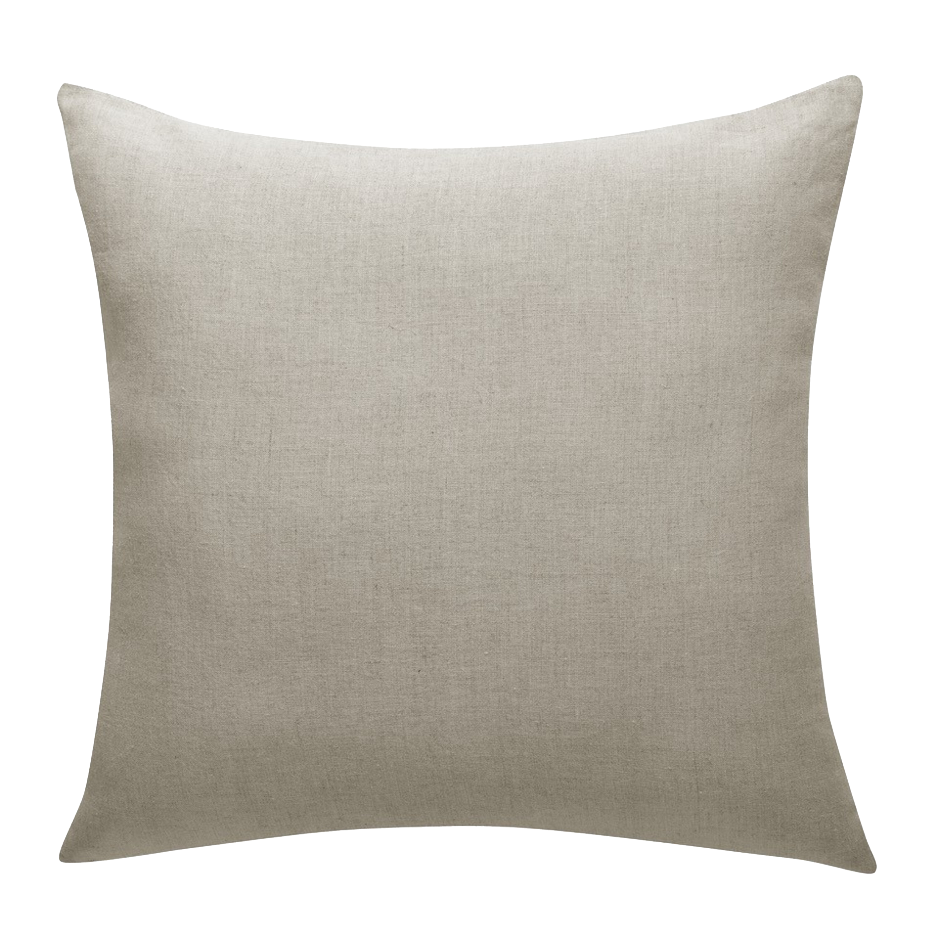 Poszewka na poduszkę lniana Danae Trench beżowa 60 x 60 cm Inspire