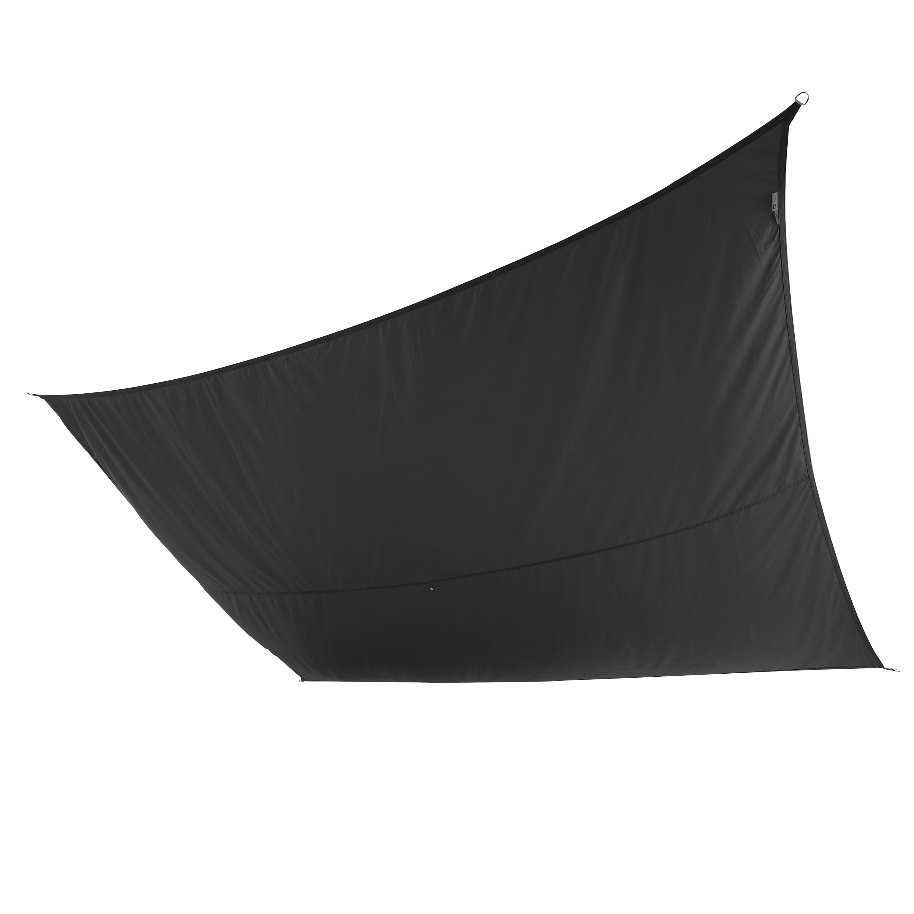 Żagiel ogrodowy cieniujący trójkąt 400x295 cm antracytowy Naterial