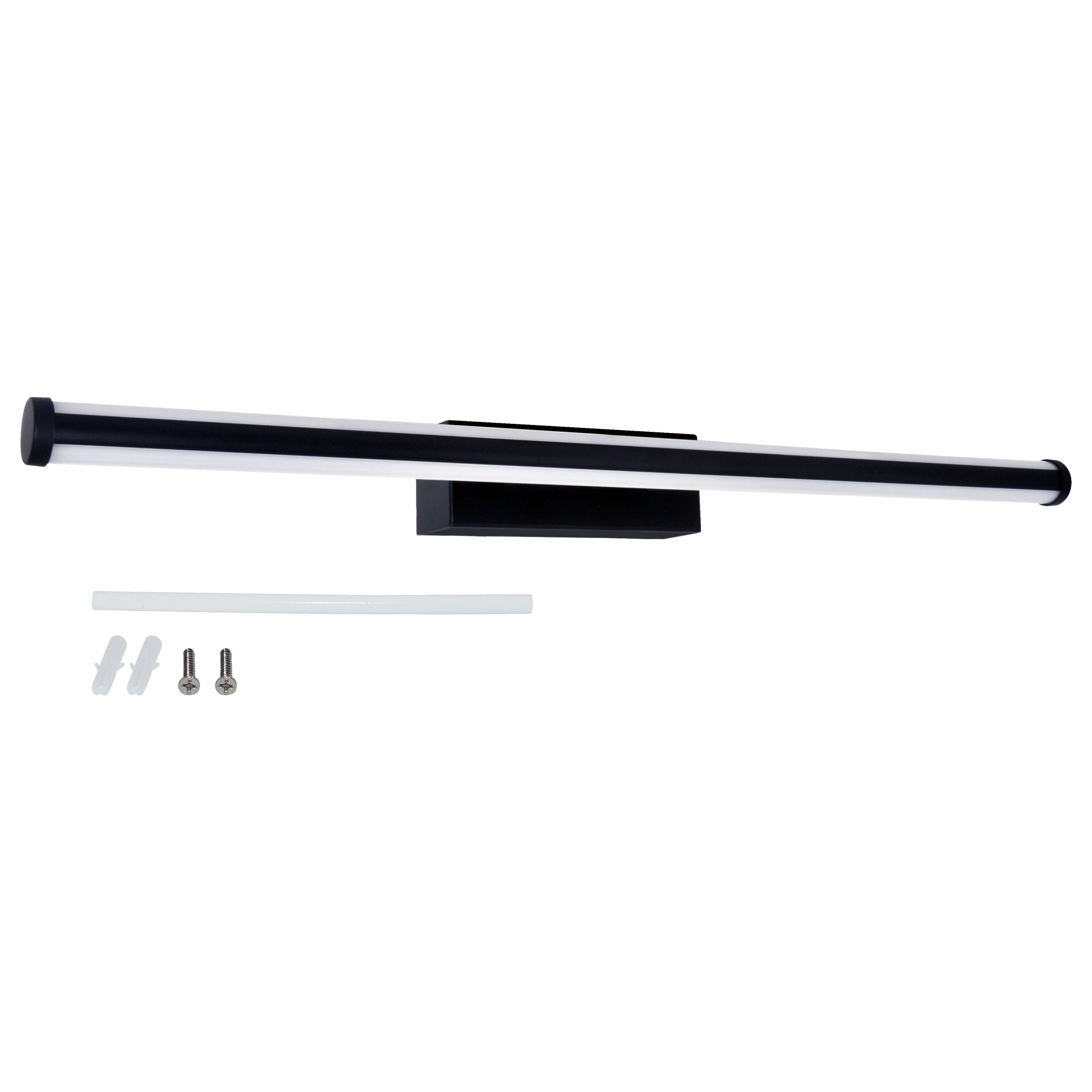 Kinkiet łazienkowy Gabri LED 2680 lm 15.5W 60 cm czarna IP44 Inspire