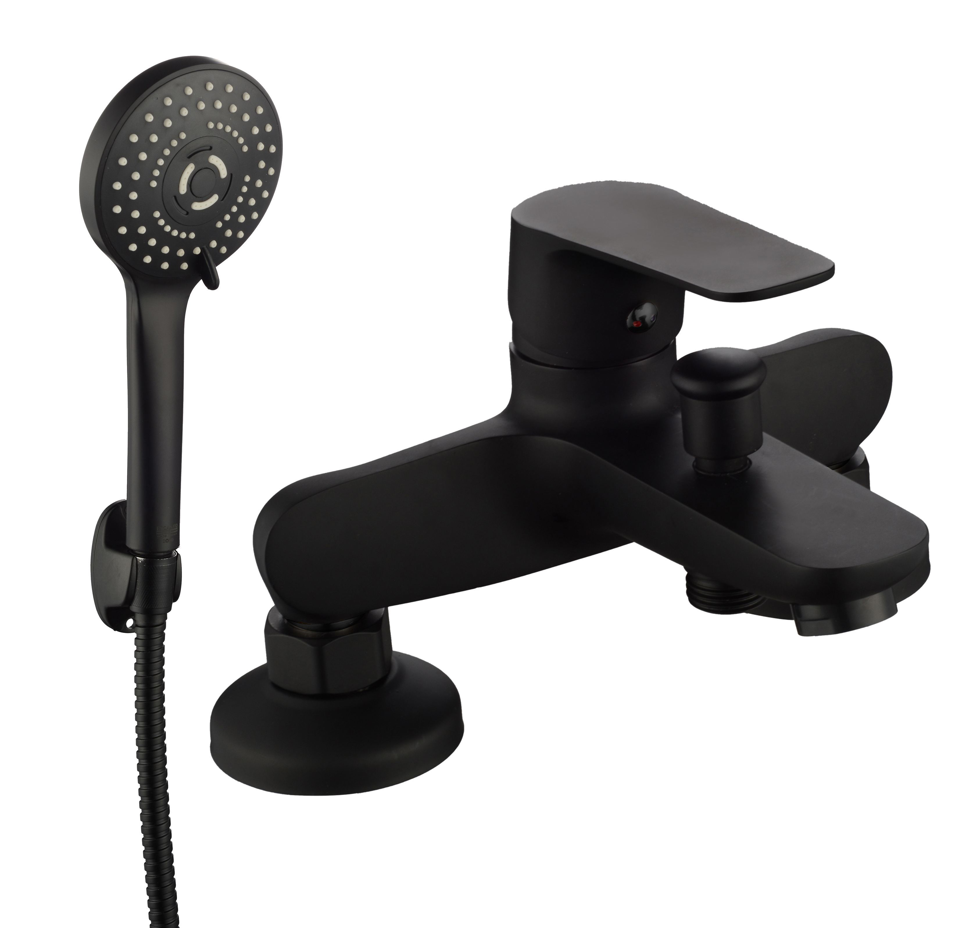 Bateria wannowa czarna 2-otworowa 9 l/min Sigma 2 Liveno