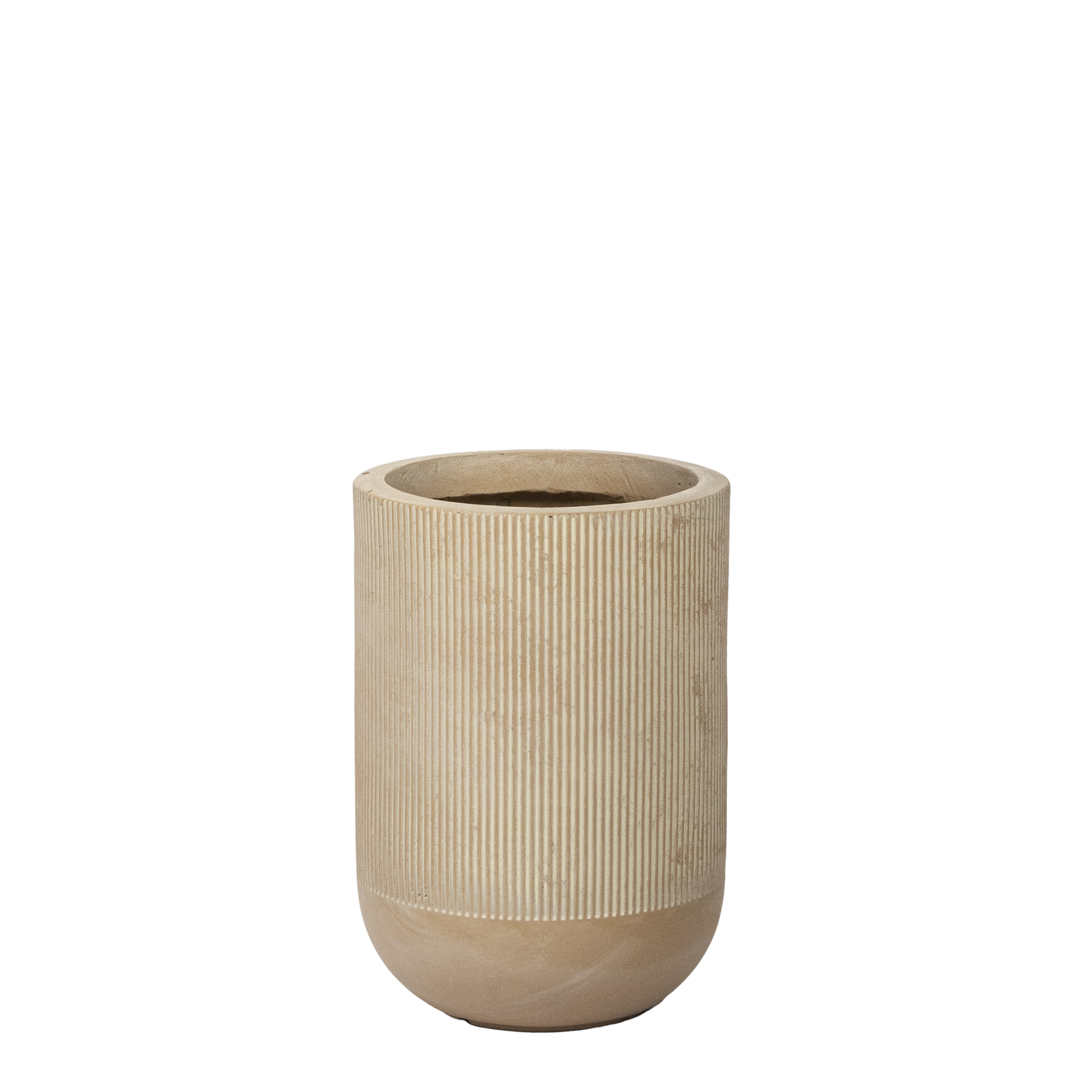 Donica cementowa Marron 21.5cm beżowa Esti&Esta