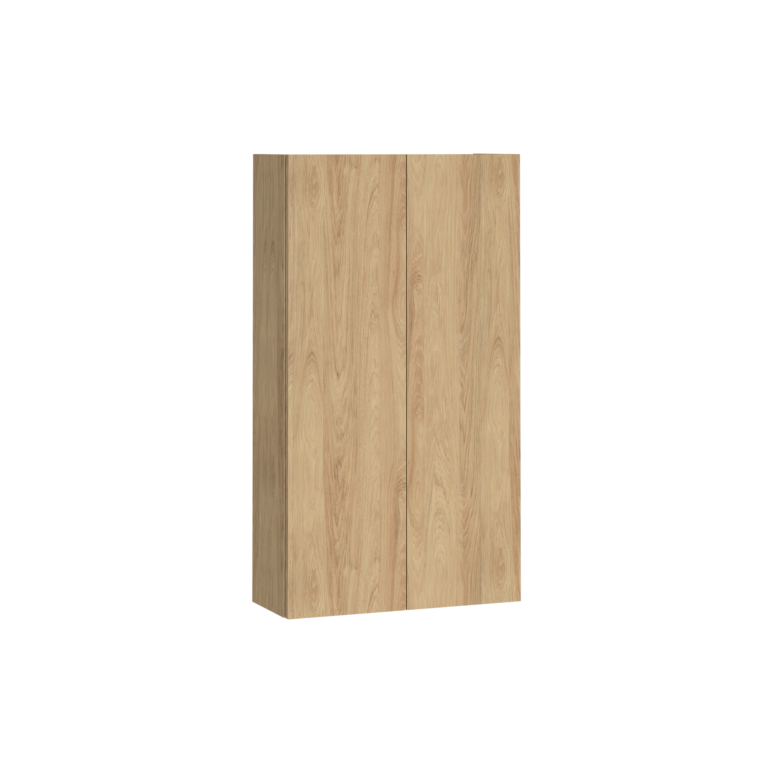 Szafka łazienkowa wisząca Atrato 56x22x100 cm brązowa dąb Cersanit