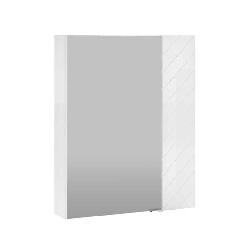 Szafka łazienkowa wisząca z lustrem Vixana 60x13.6x74.7cm biała Mirano