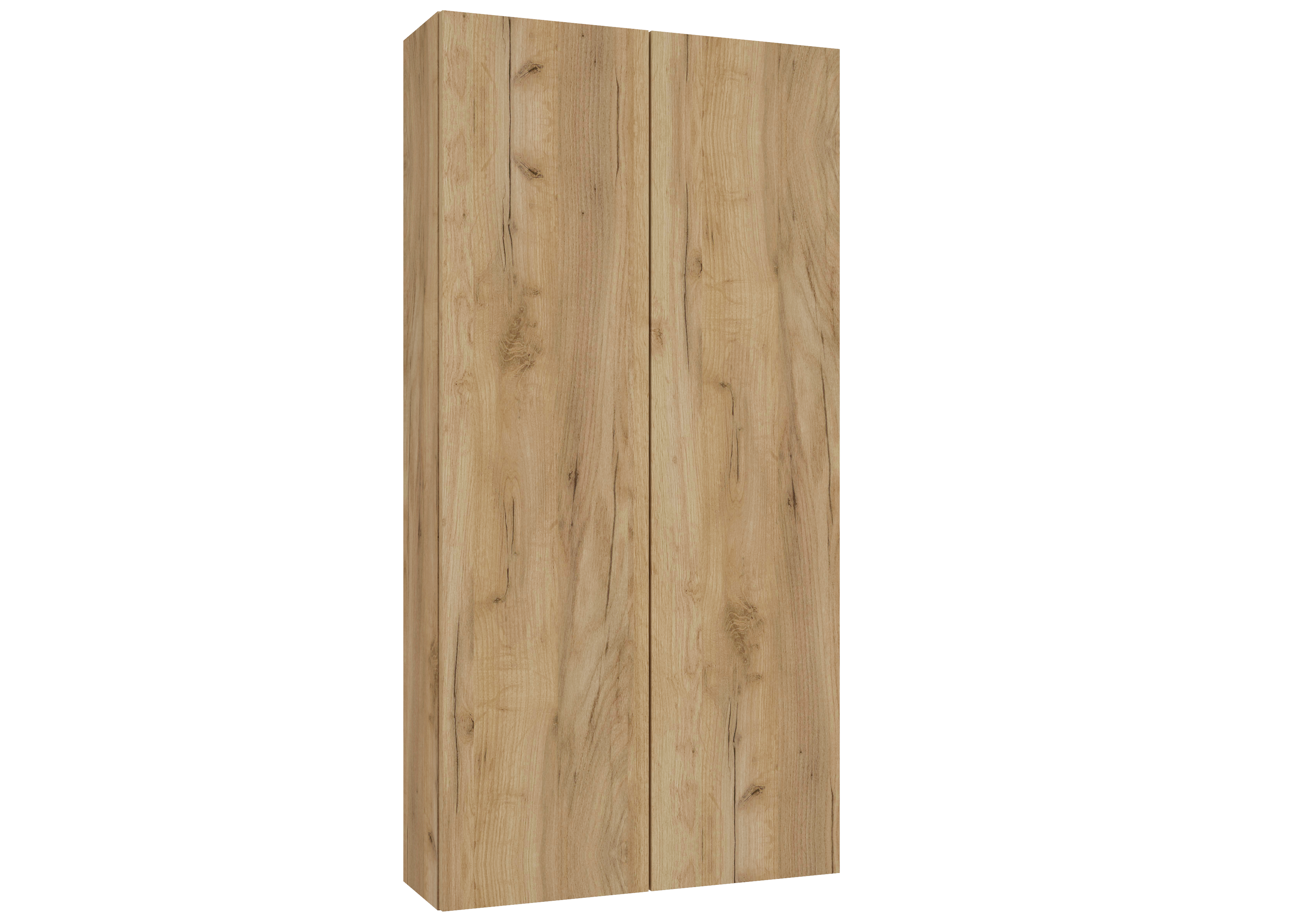 Szafka łazienkowa wisząca 60x20x120 cm Duo Dąb złoty Defra