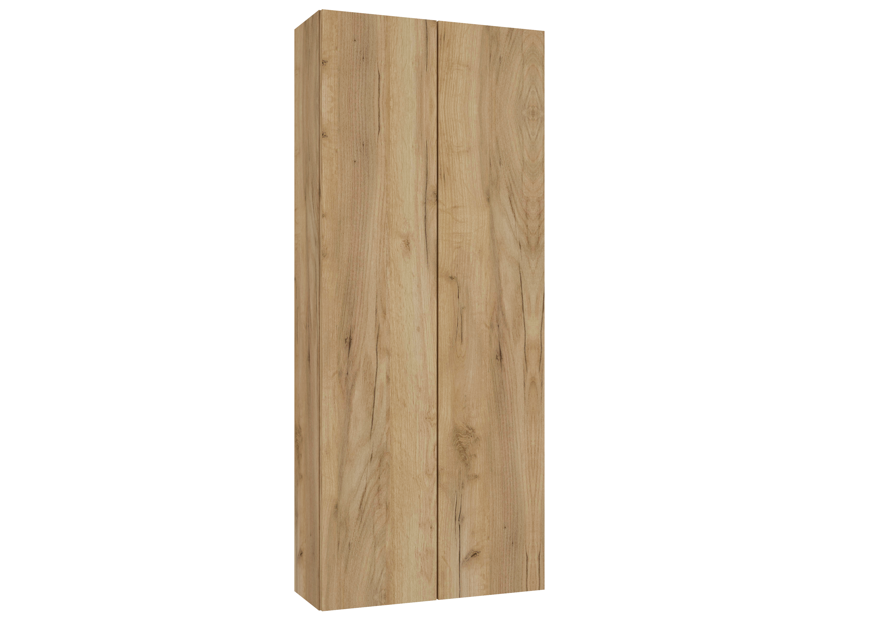 Szafka łazienkowa wisząca 50x20x120 cm Duo Dąb złoty Defra