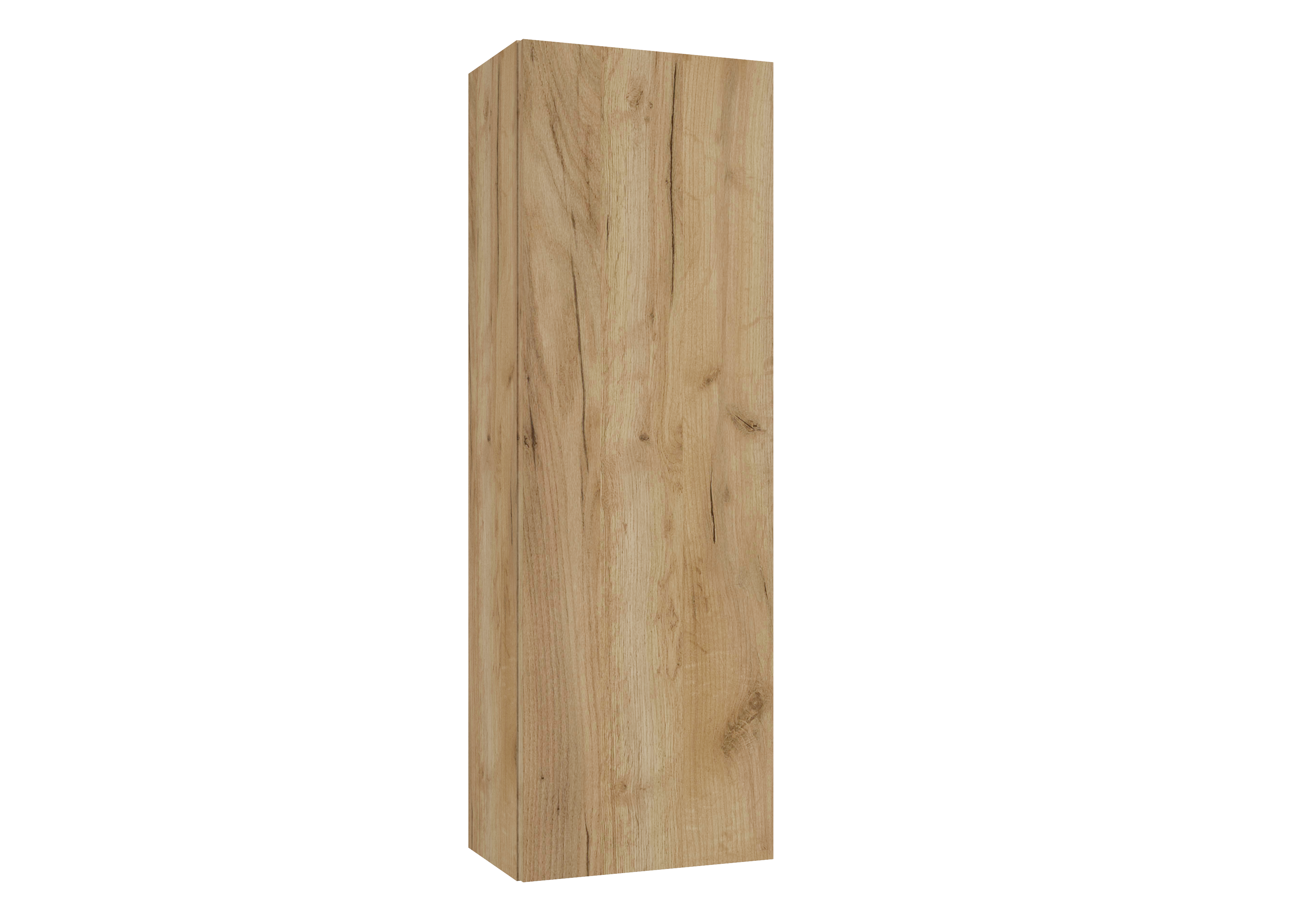 Szafka łazienkowa wisząca 30x20x90 cm Duo Dąb złoty Defra