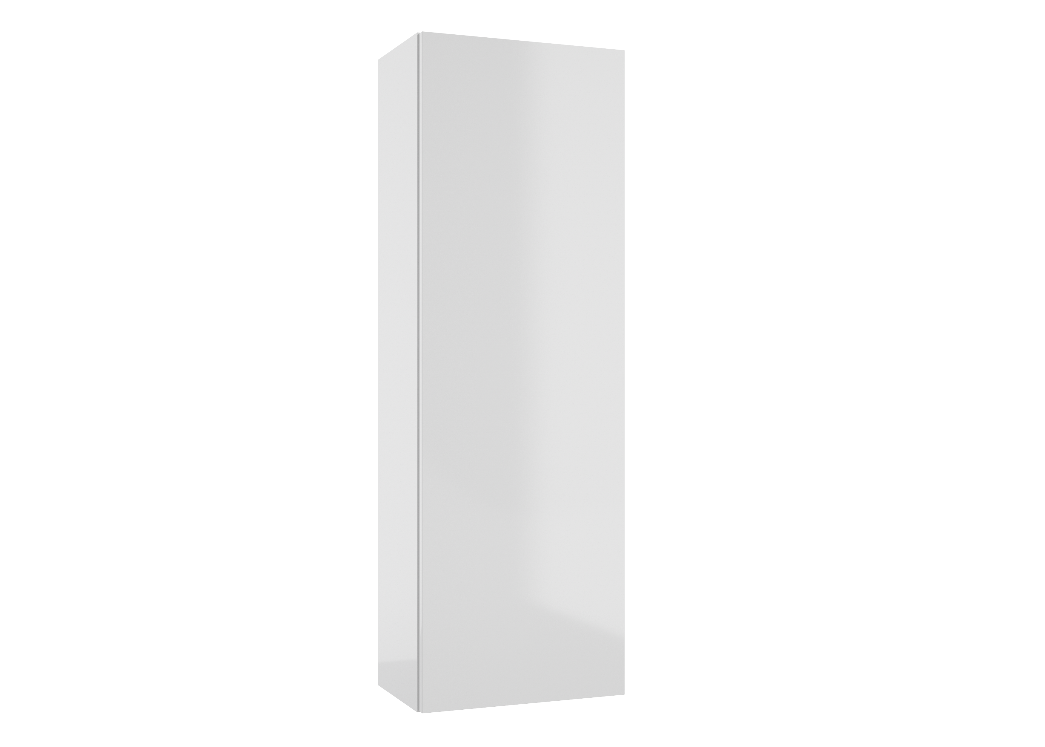 Szafka ��azienkowa wisząca 30x20x90 cm Duo biała połysk Defra