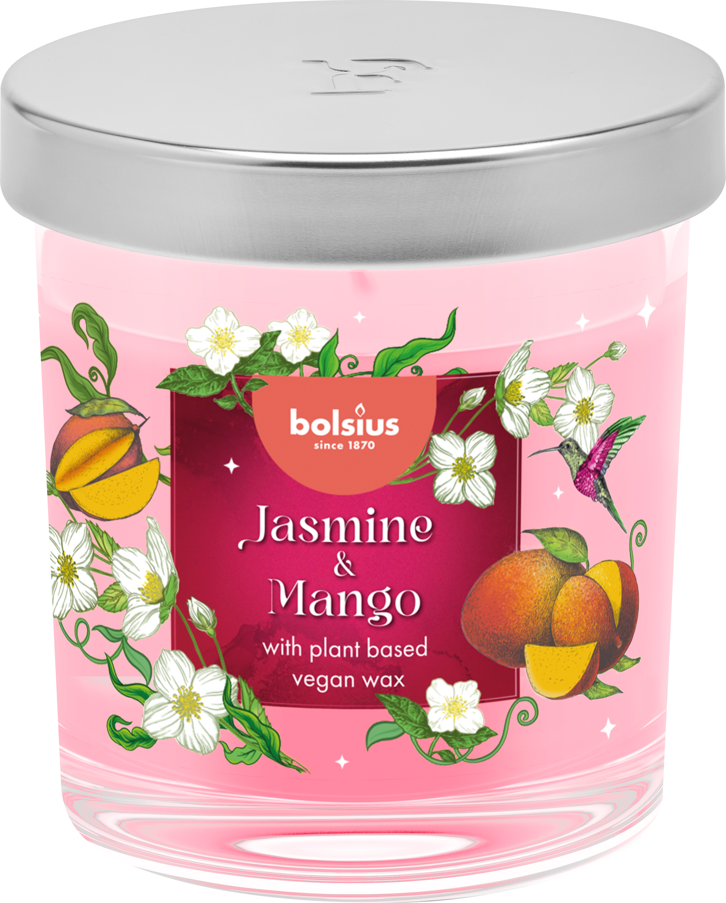 Świeca zapachowa Floral Fusion Jaśmin & Mango Bolsius