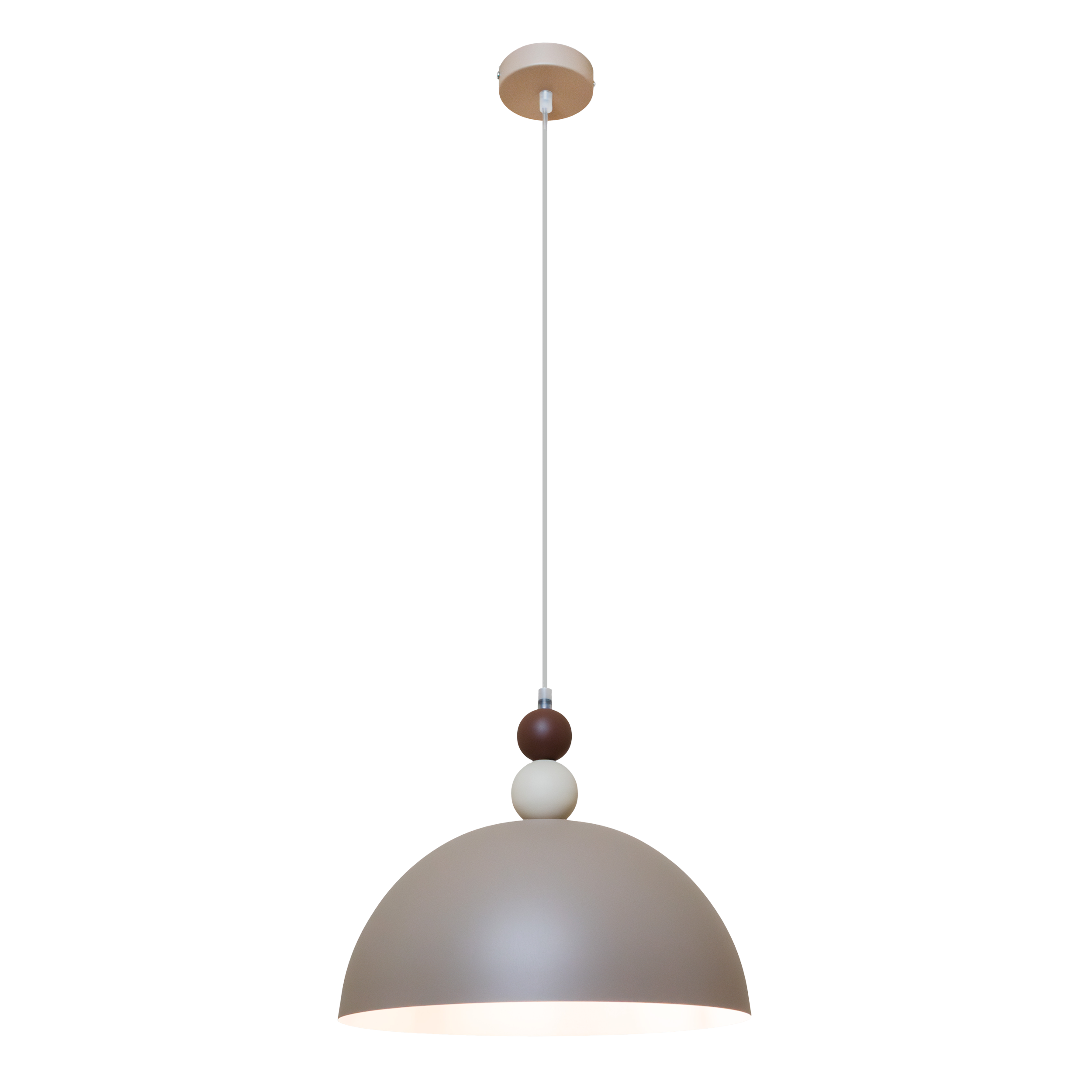 Lampa wisząca Bento beżowa E27 Eko Light