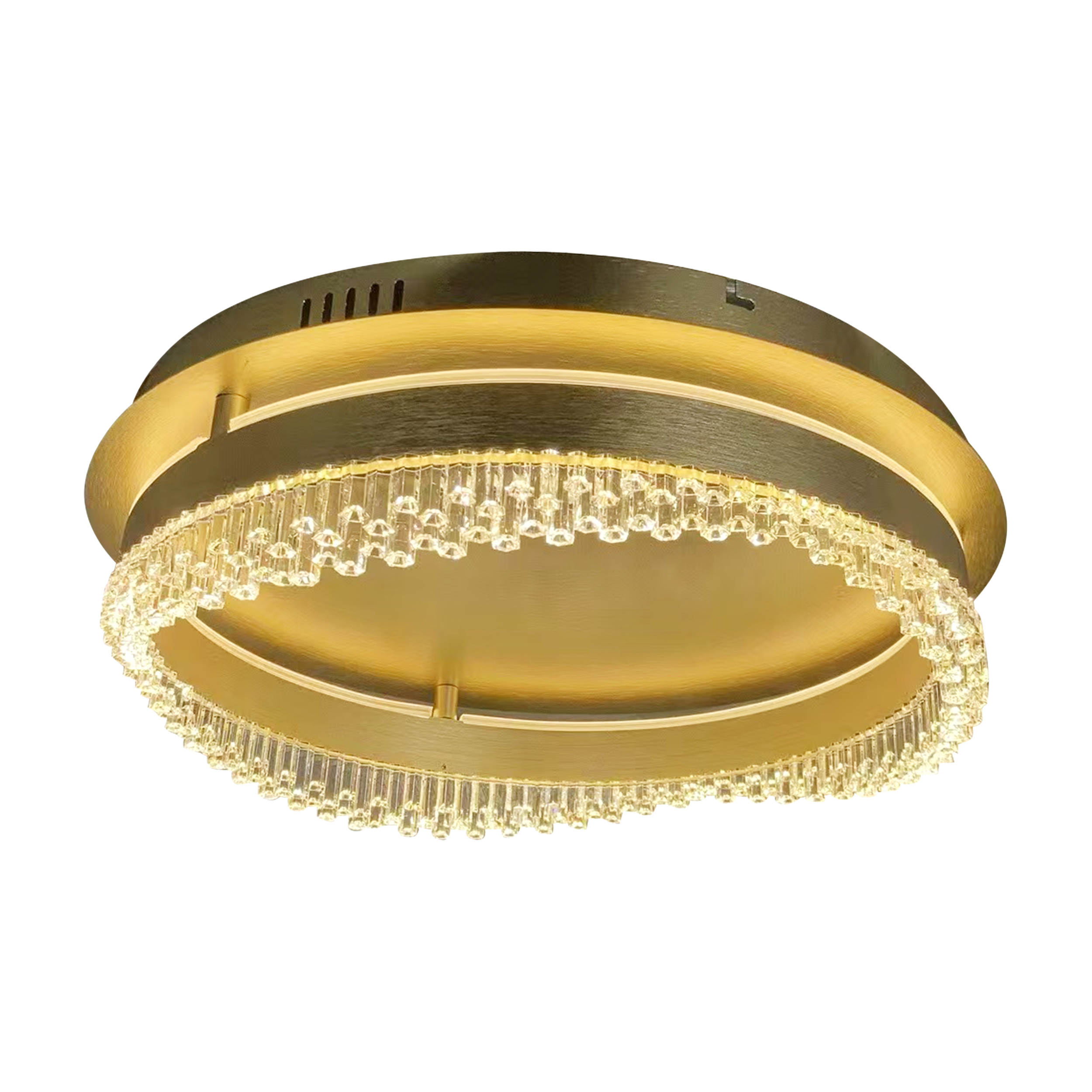 Lampa sufitowa Preciosa złota LED Eko Light
