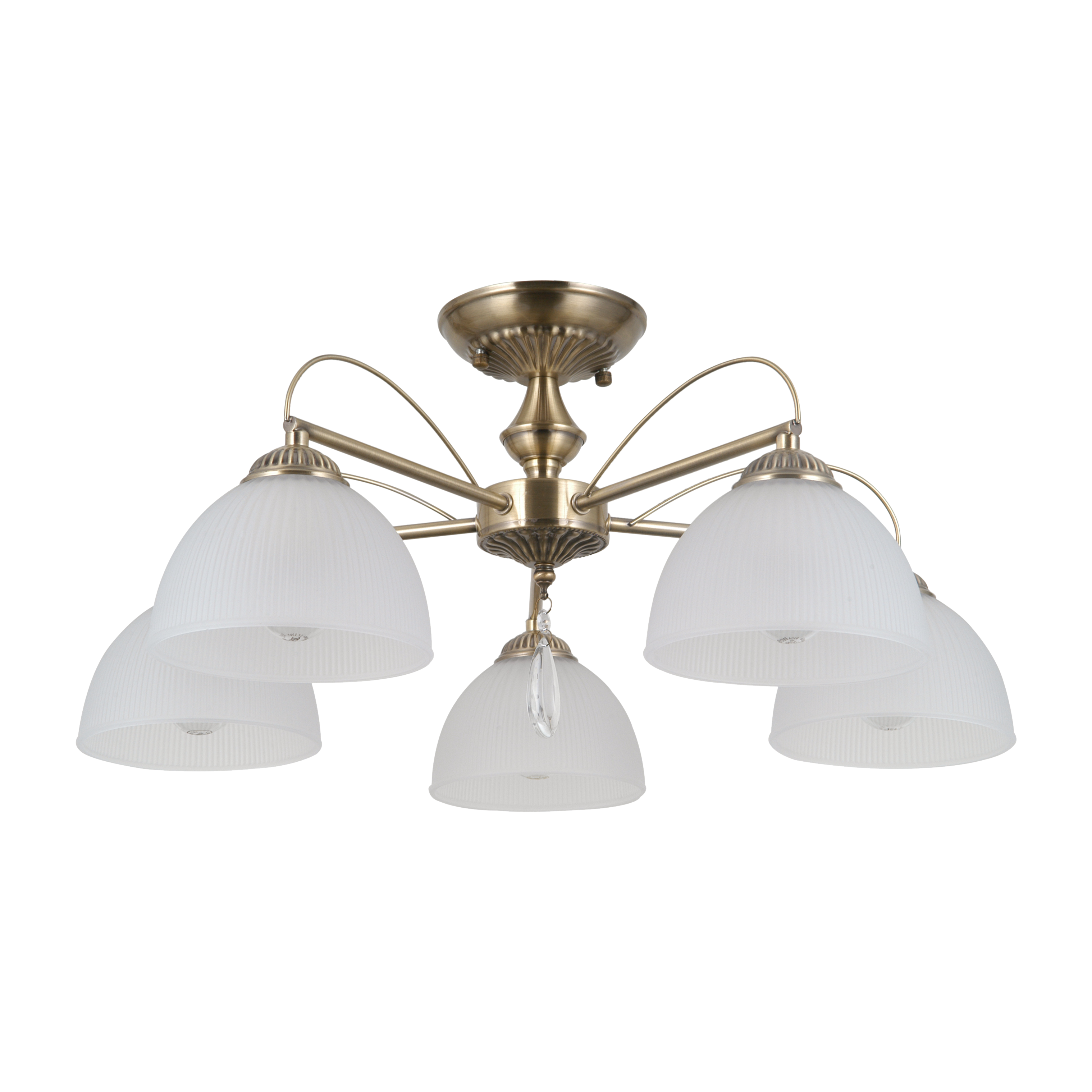 Lampa sufitowa Moreti złota 5 x E27 Italux