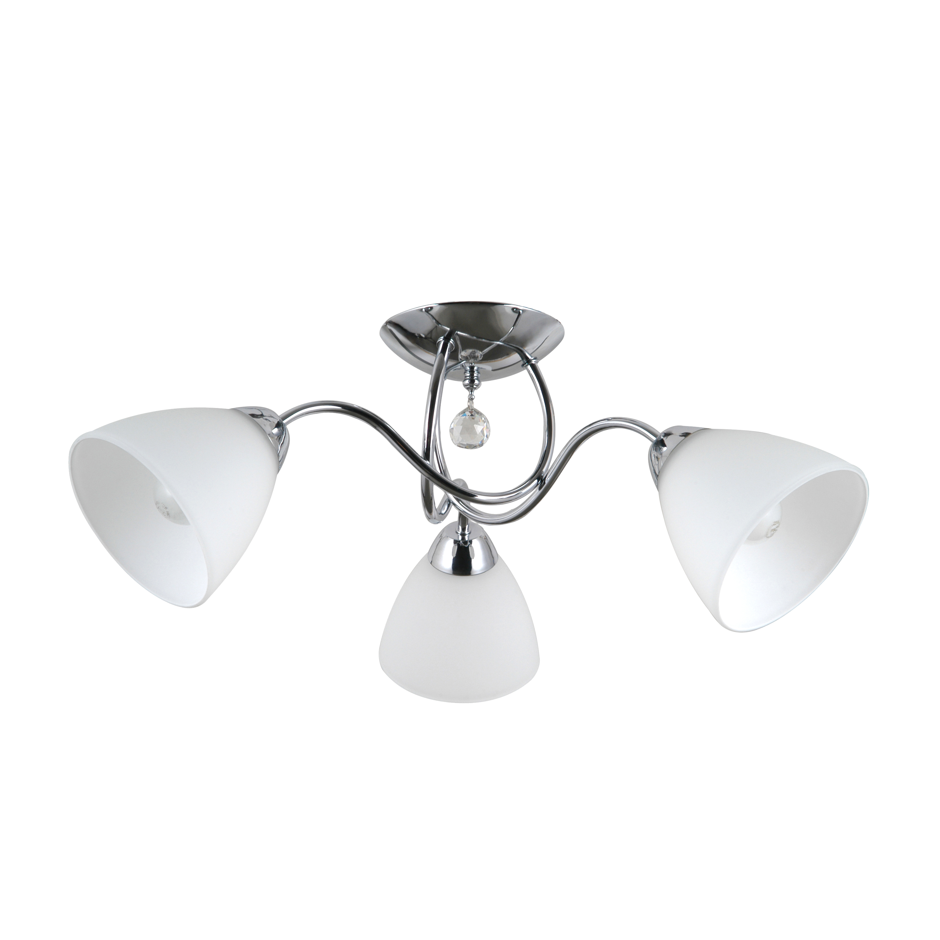 Lampa sufitowa Lugano chrom 3 x E27 Italux