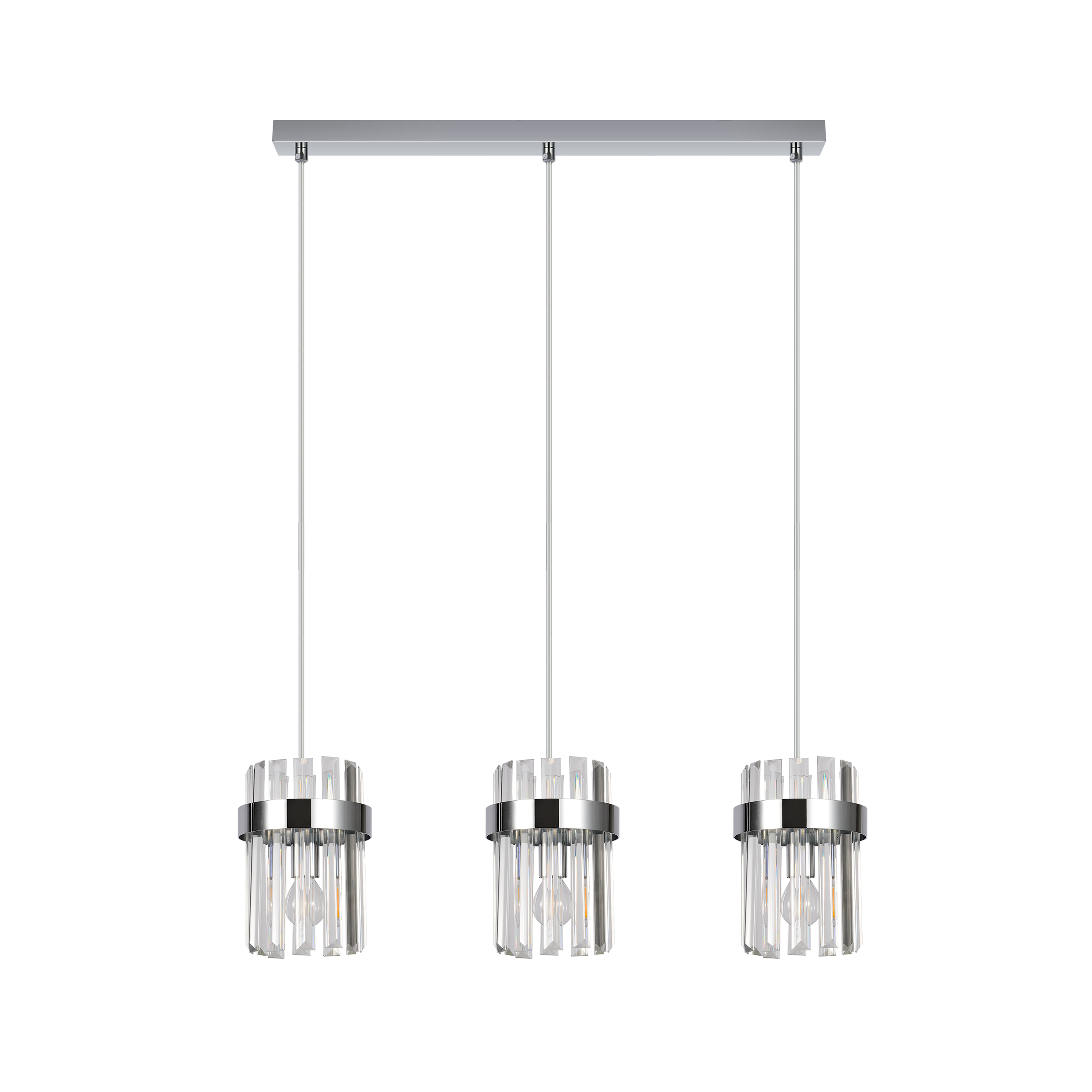 Lampa wisząca 3xE27 biała Inspire