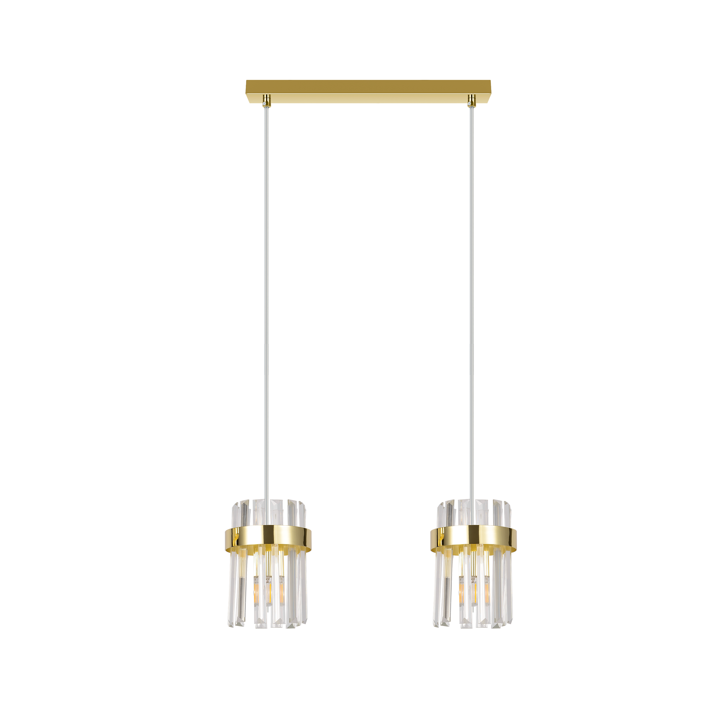 Lampa wisząca 2x E27