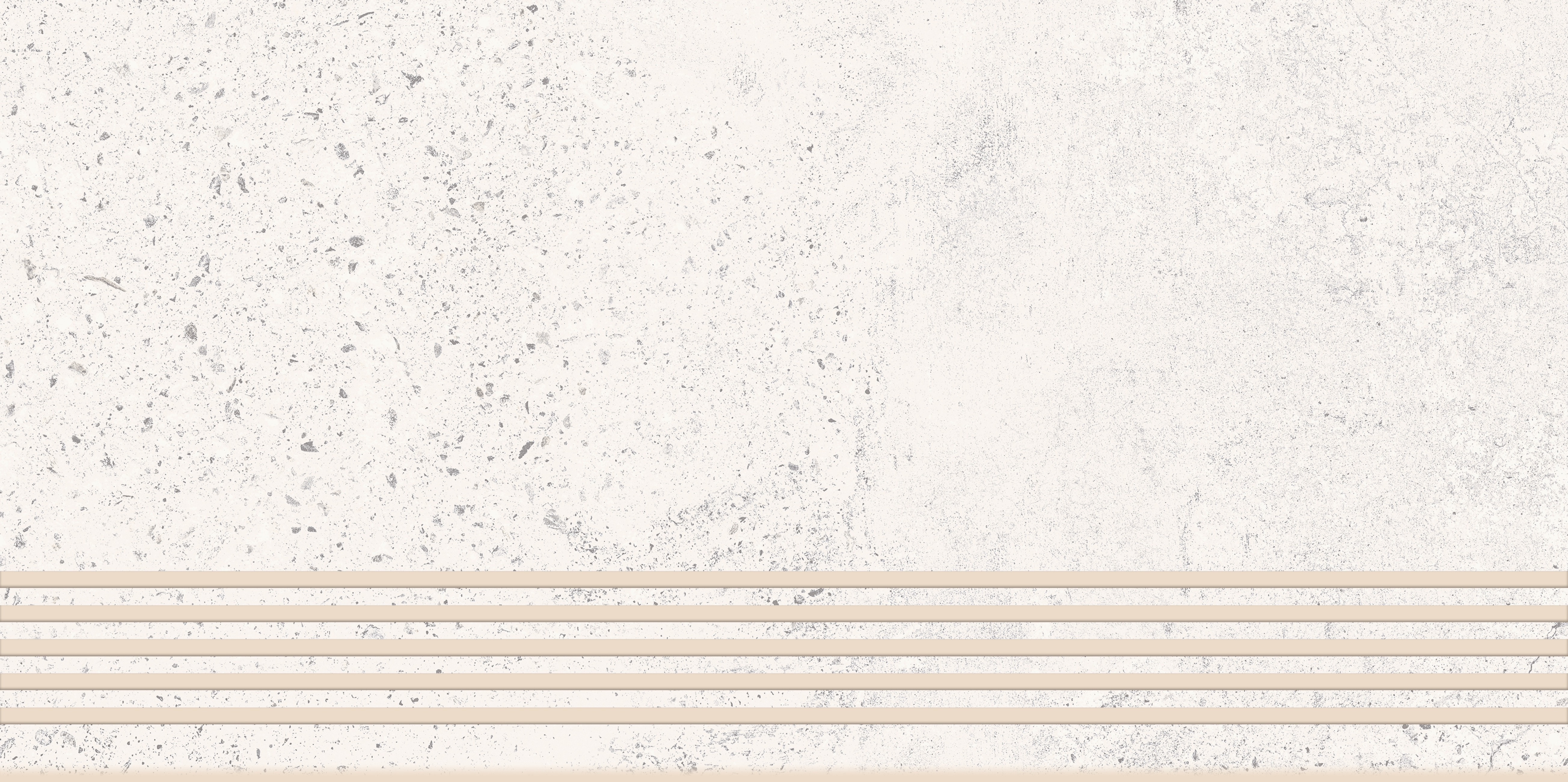 Stopnica Moonrow White 29.8x59.8 Cersanit