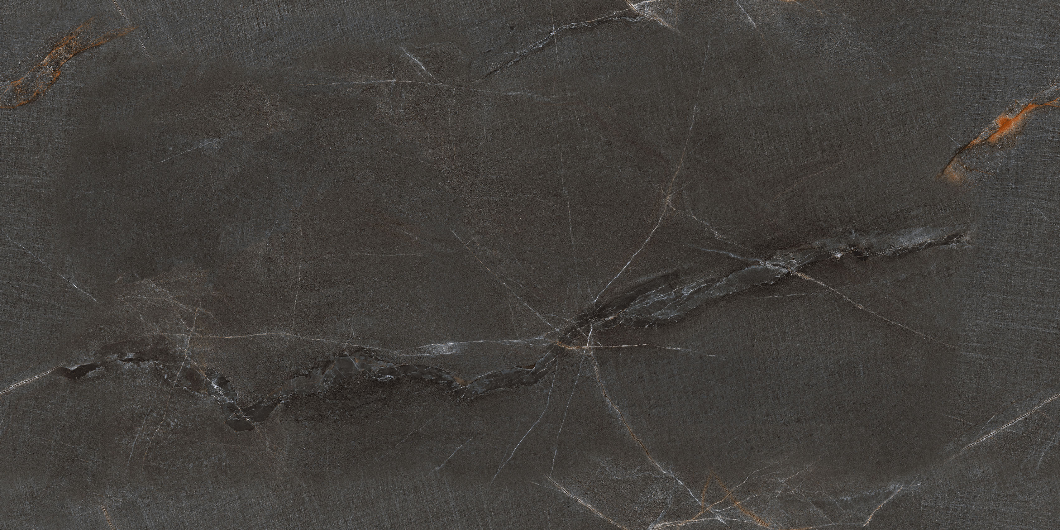 Gres szkliwiony Yaman Negro Lapatto 60x120 Keros