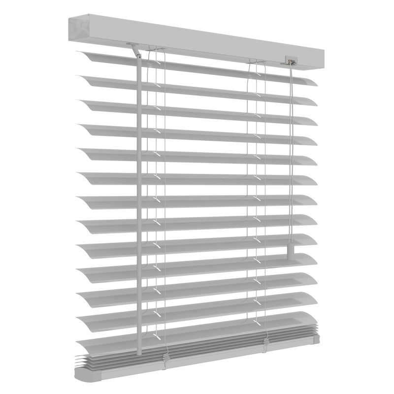 Żaluzja aluminiowa 60 x 180 cm biała 50 mm