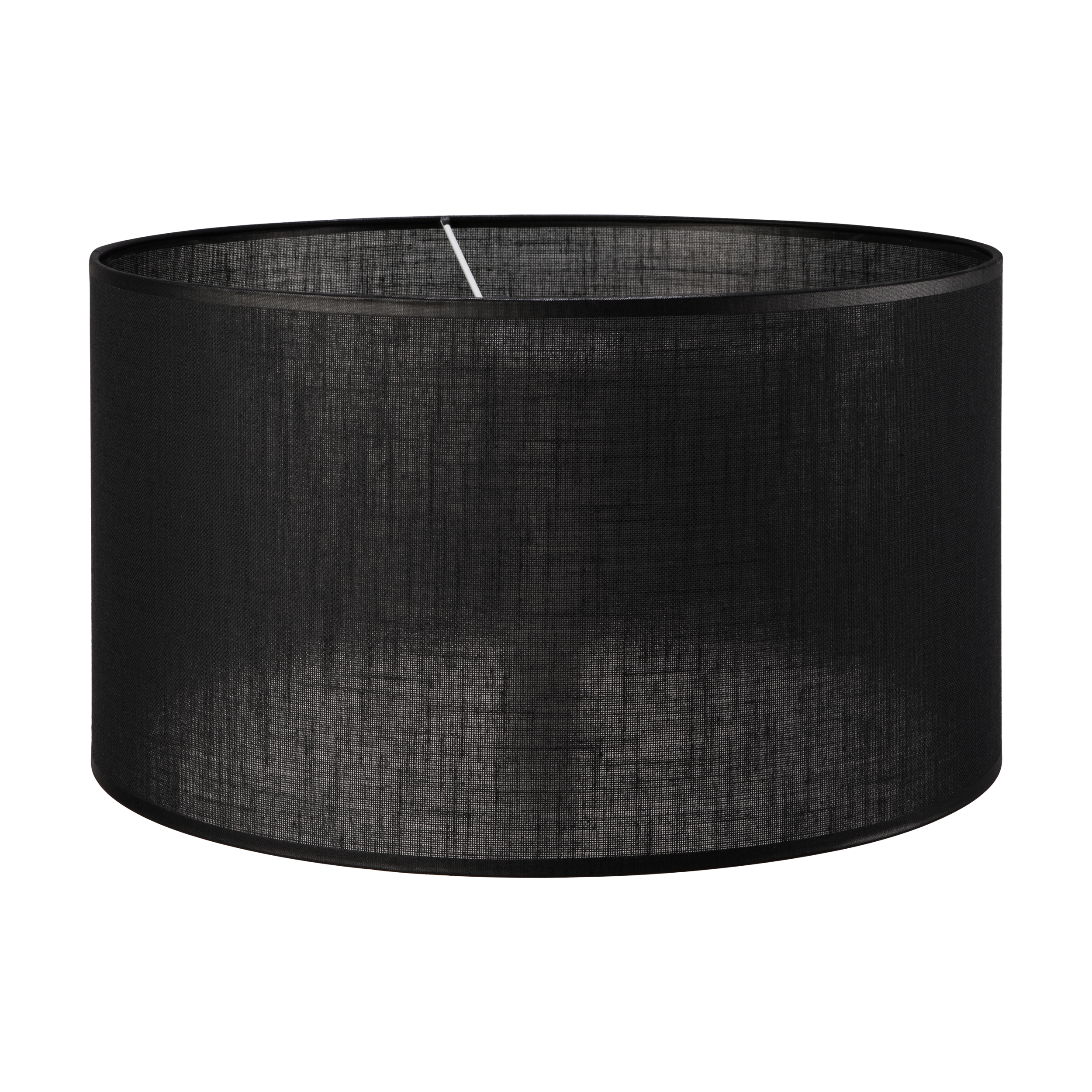 Abażur Cama L czarny walec 35 x 20 cm Lamkur