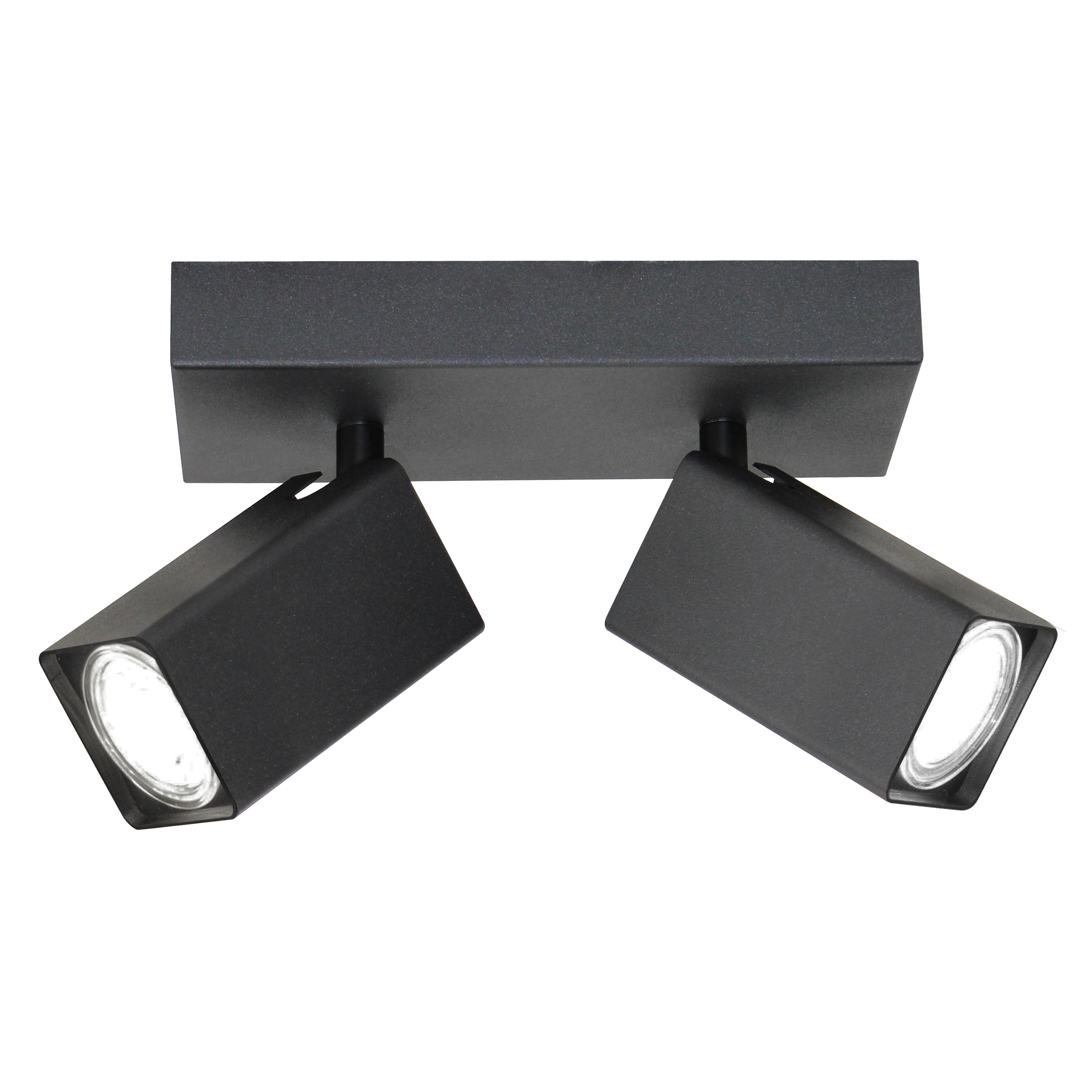 Listwa reflektorowa 2xGU10 10W czarna Elon