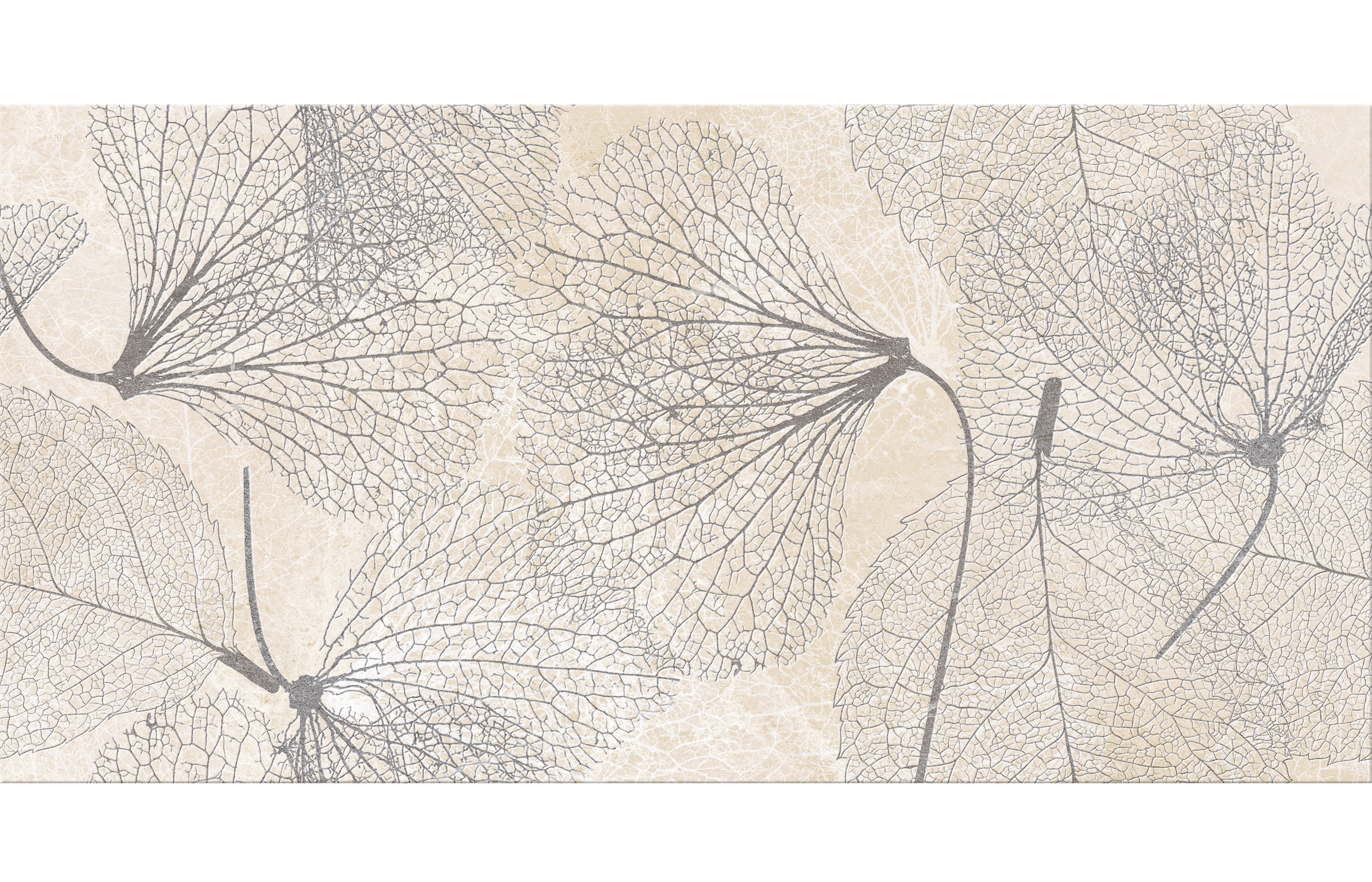 Glazura Silk Beige Flower 29.7x60 Artens