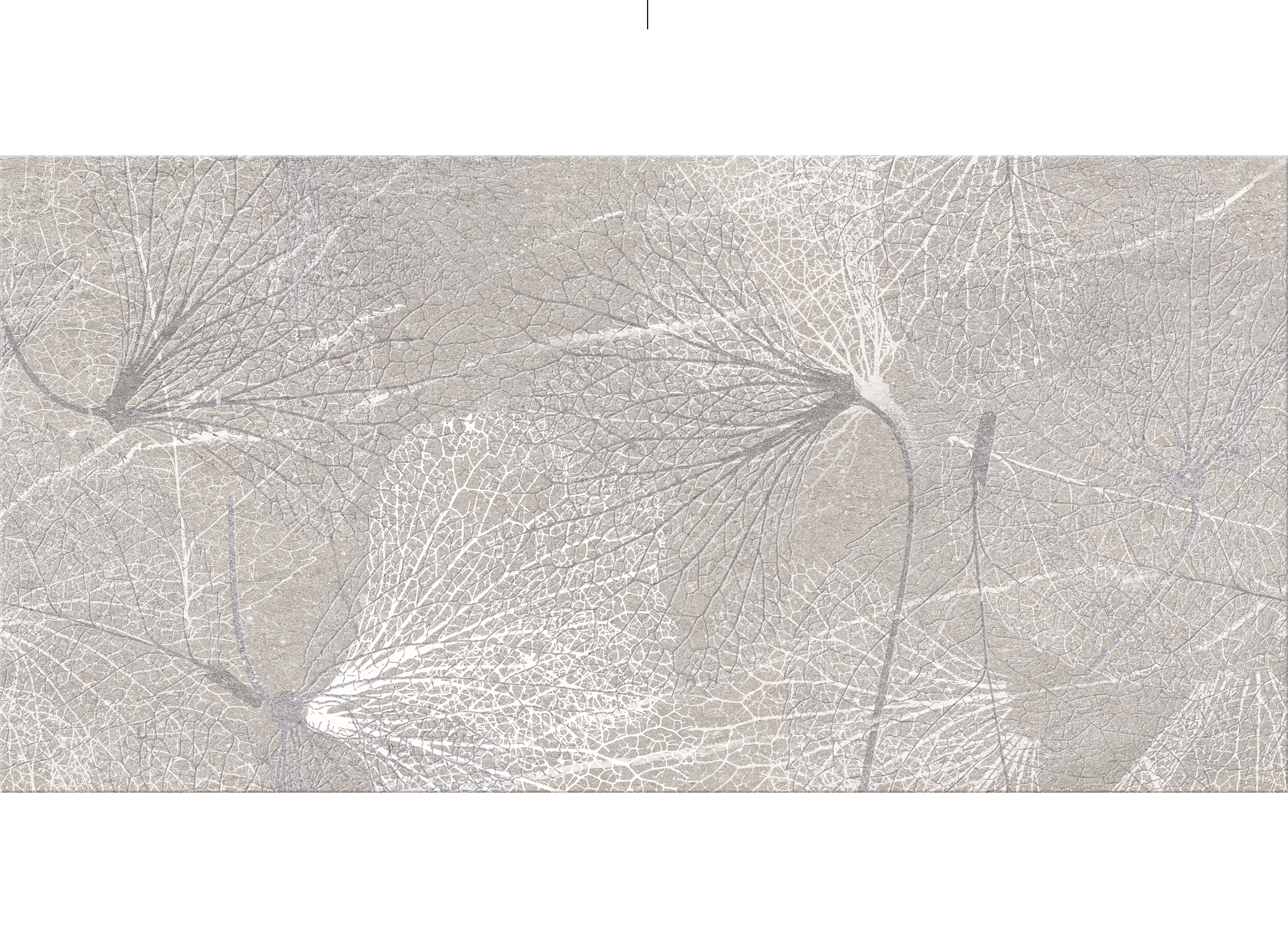 Glazura Silk Grey Flower 29.7x60 Artens