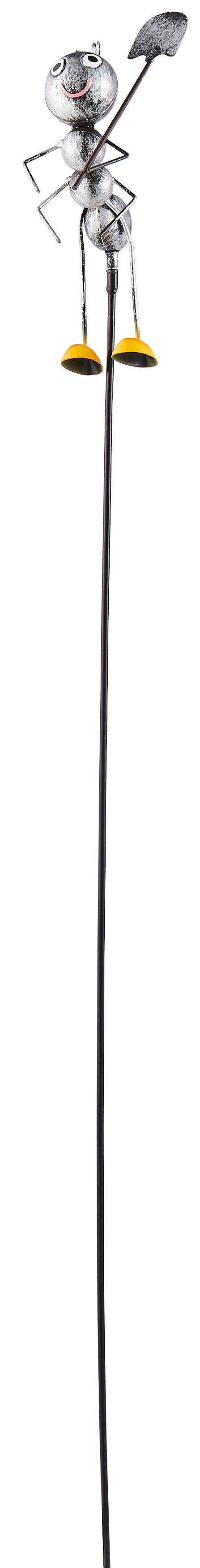 Podpora do roślin metalowa 115 cm dekoracyjna mrówka czarna Nortene